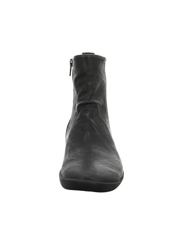 Think Nature bottines femme cuir doublure cuir noir