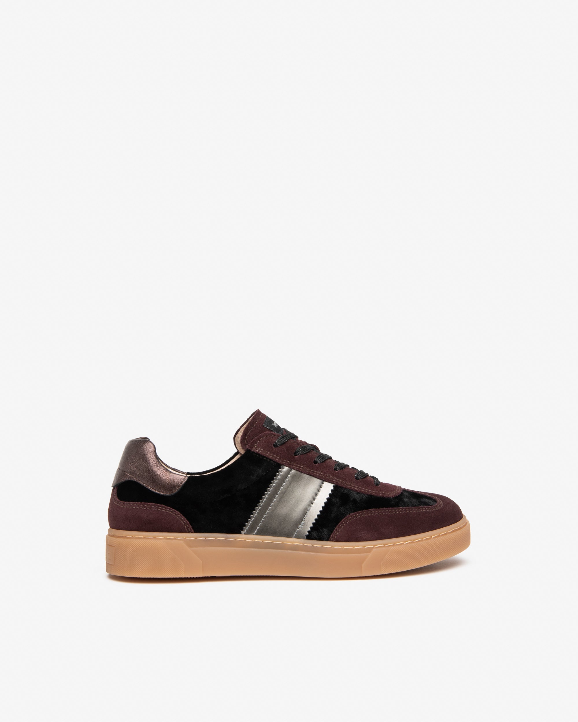 NeroGiardini Sneakers Femme Daim Velours Cuir Lacets