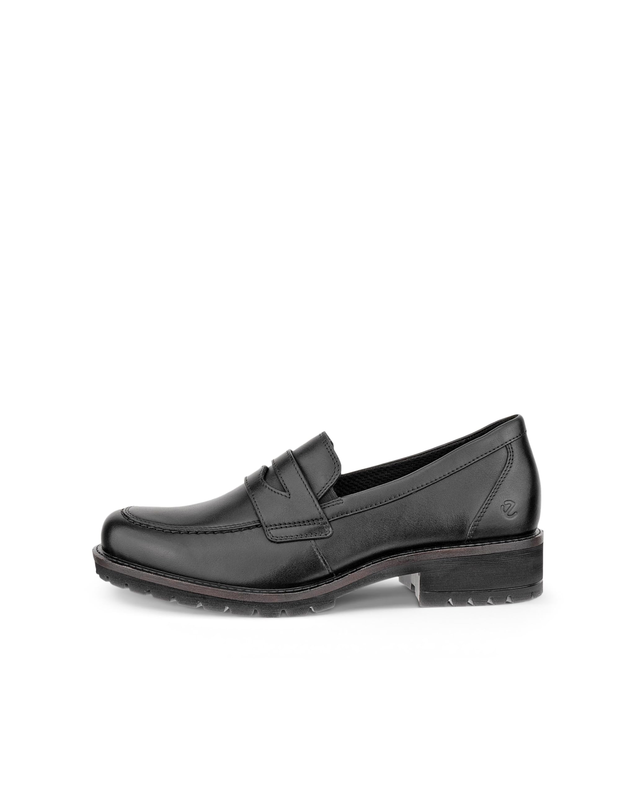 ECCO Elaina mocassin femme bleu marine élastique