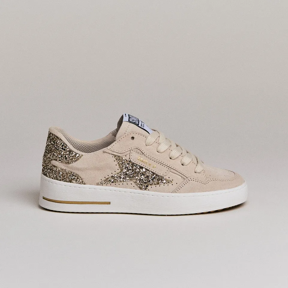 SMR Semerdjian Ale D612 basket daim beige or