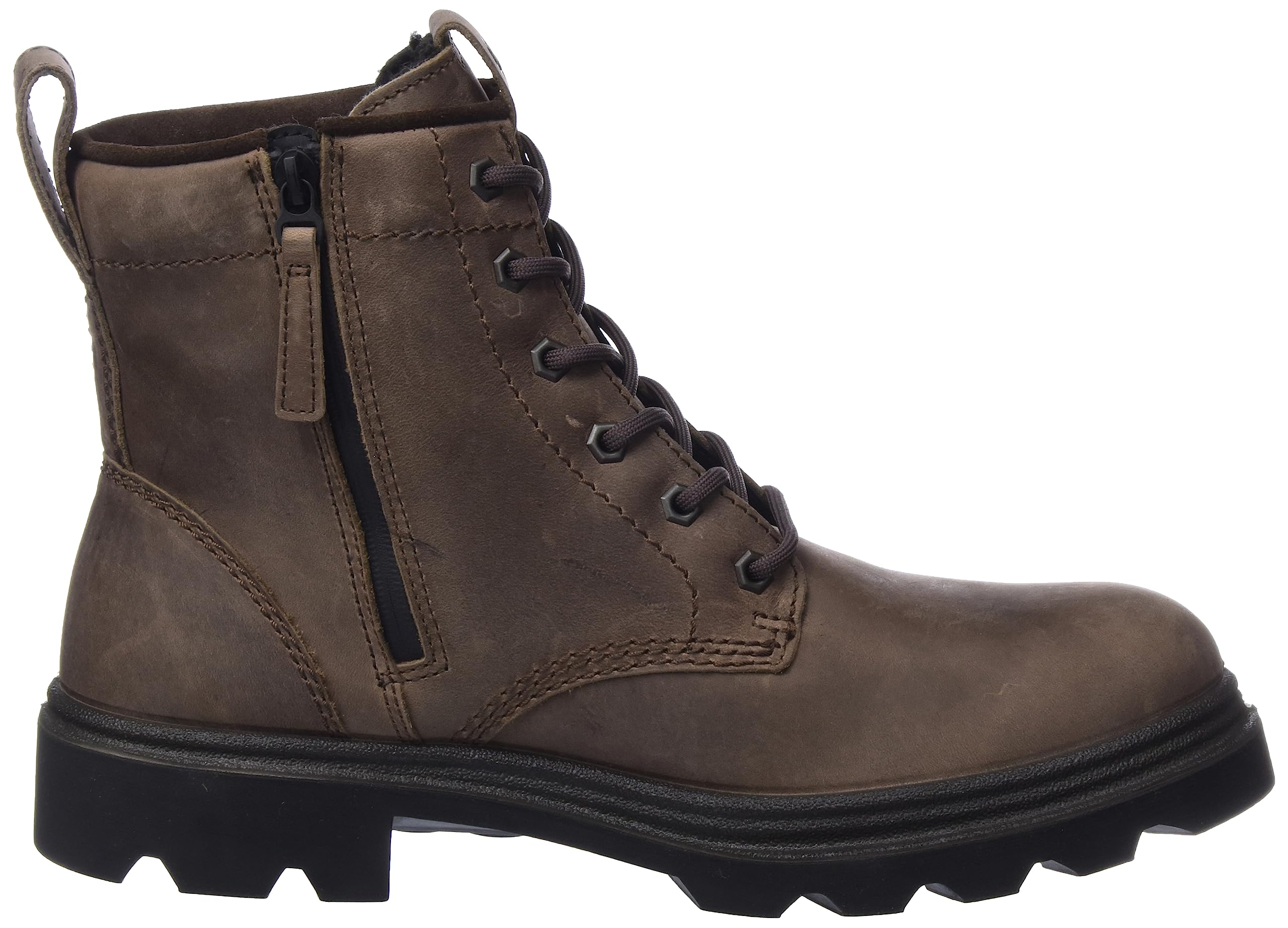 ECCO Grainer boots femme café cuir 35 doublure chaude