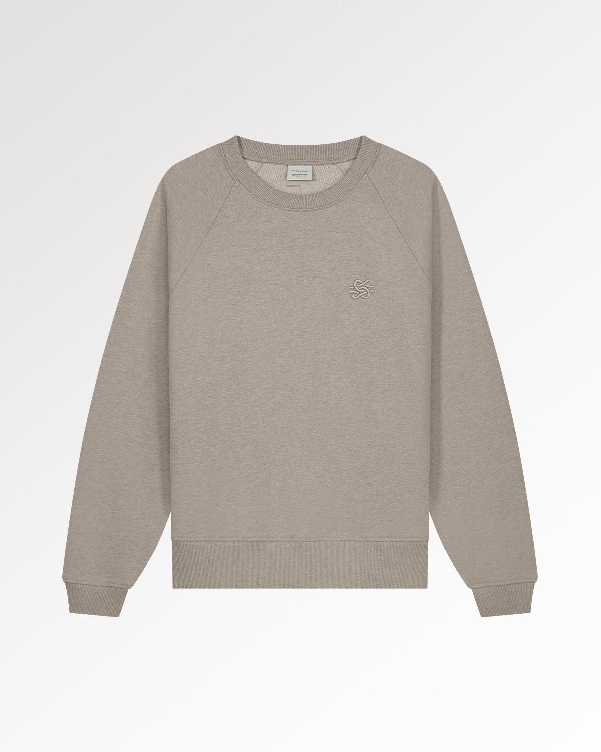 Filling Pieces Sweatshirt Embroidered Knot sweat gris coton bio