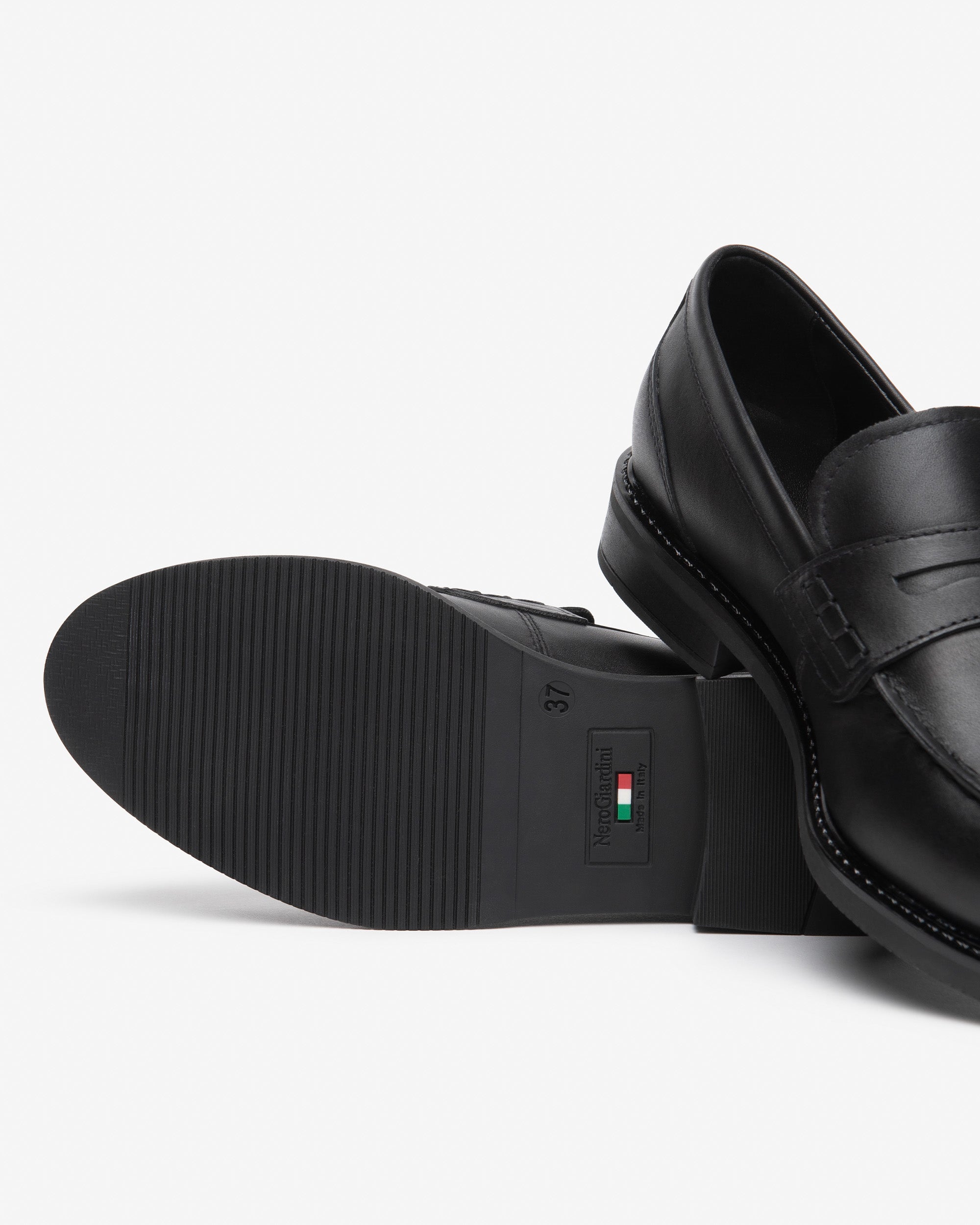 NeroGiardini Mocassins Femme Cuir Plateau College