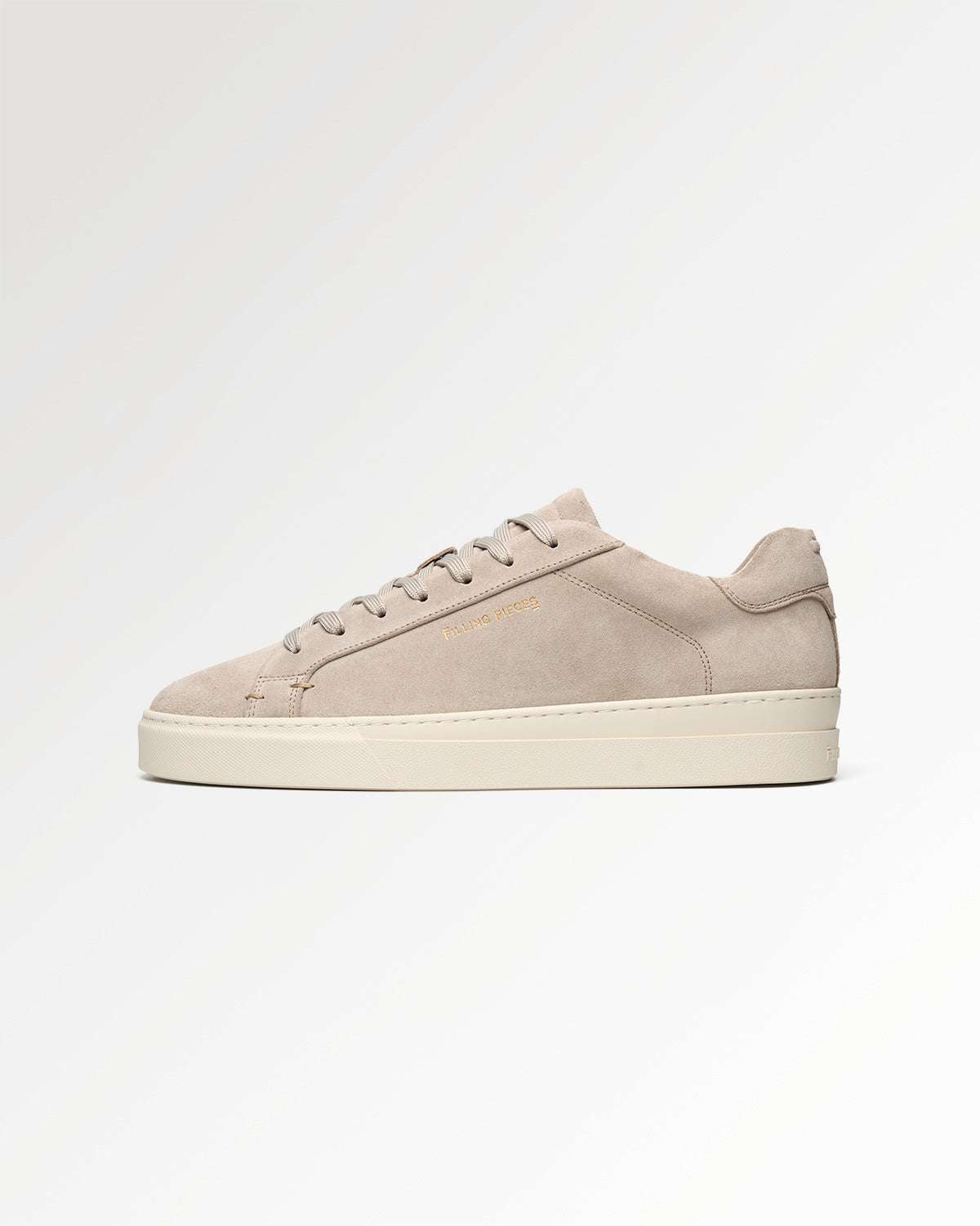 Filling Pieces Tiebreak Suede Pure baskets blanche suède