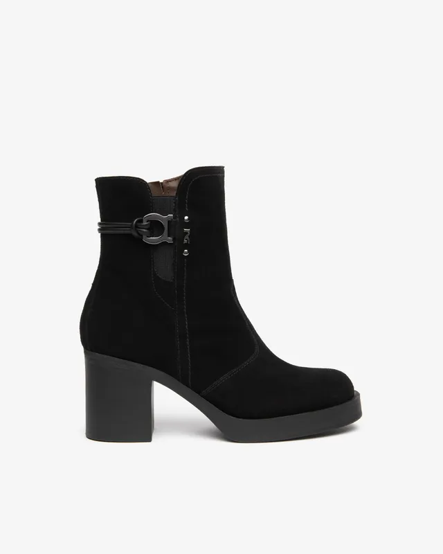 NeroGiardini Bottines Bottines Femme Cuir Velours Talon 75