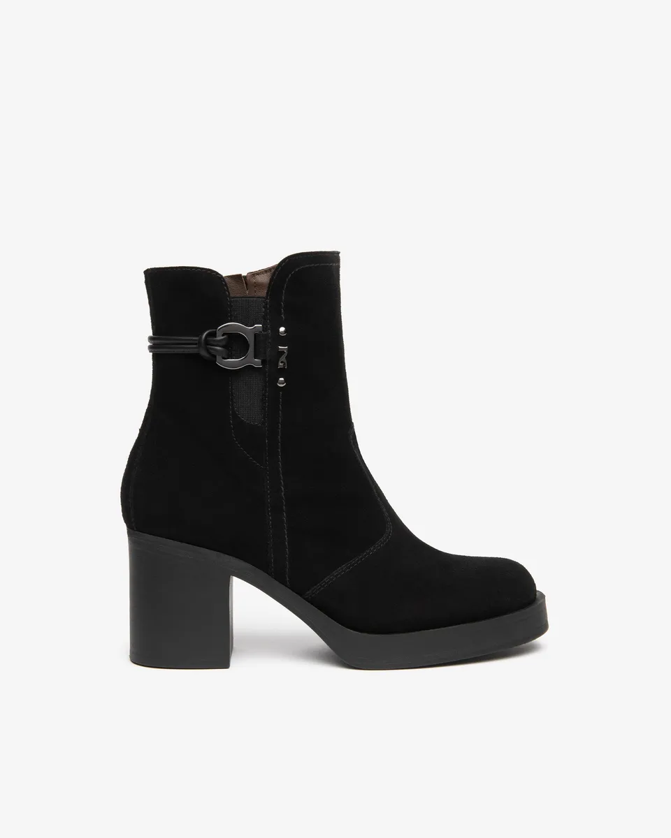 NeroGiardini Bottines Bottines Femme Cuir Velours Talon 75