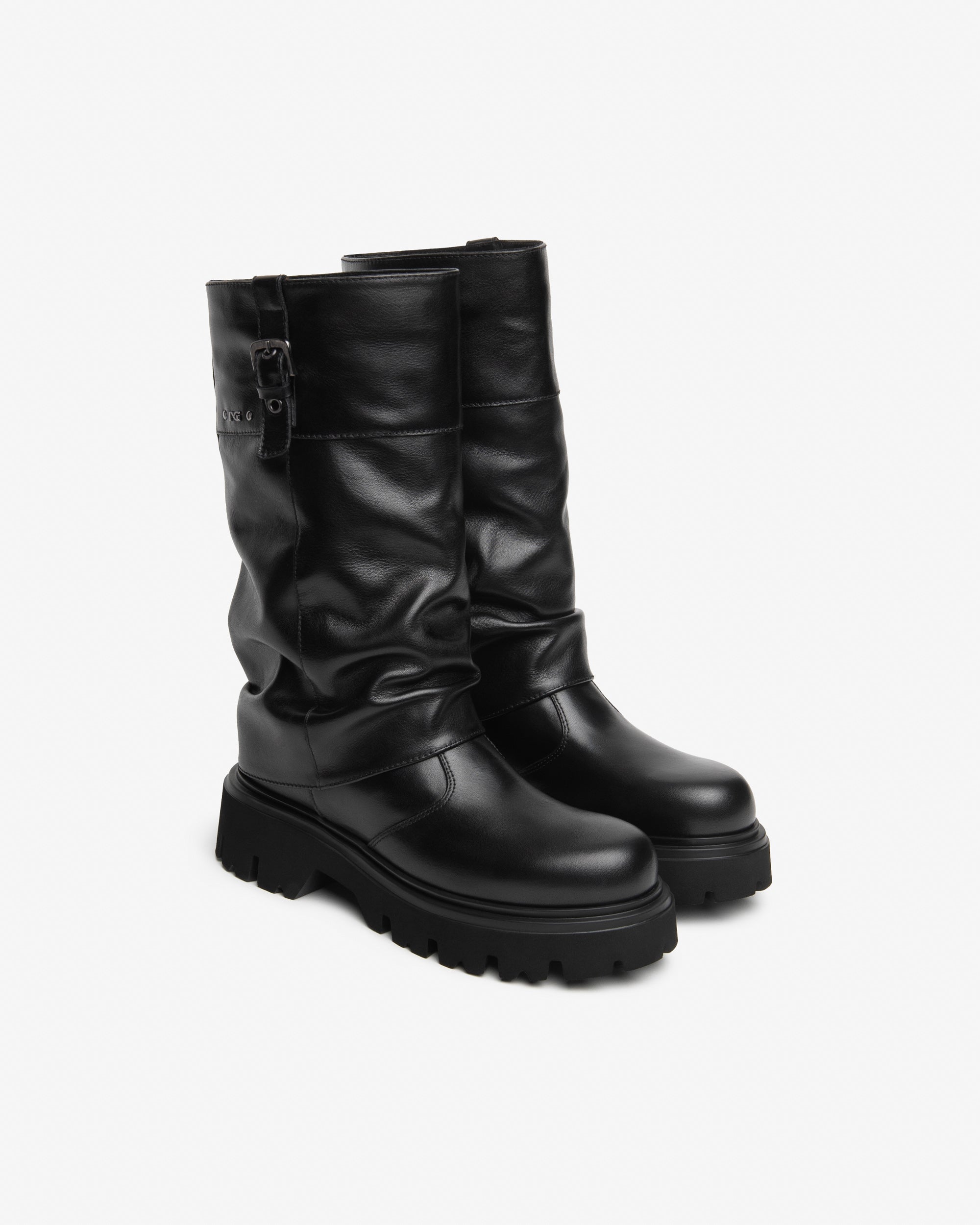 NeroGiardini Bottes Femme Cuir Pointure 38 Talon Bloc 55 mm