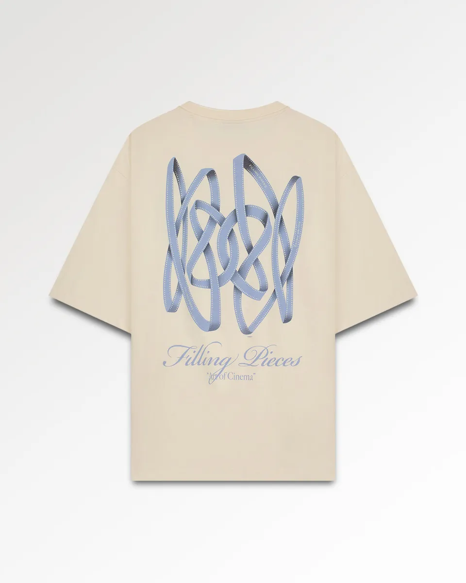 Filling Pieces Boxy Film Strip t-shirt blanc coton bio