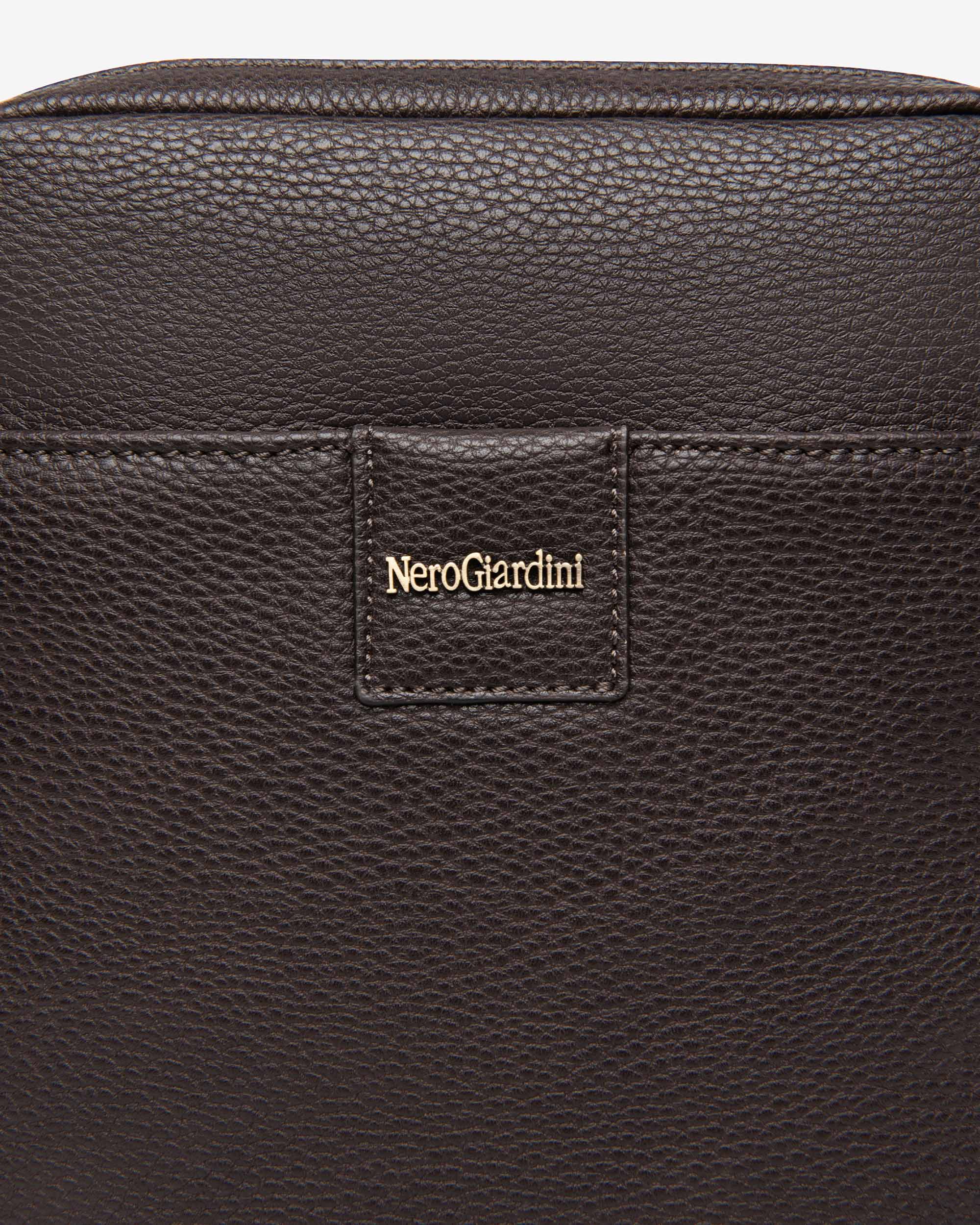 NeroGiardini Sacoche Homme Cuir Bandoulière Ville