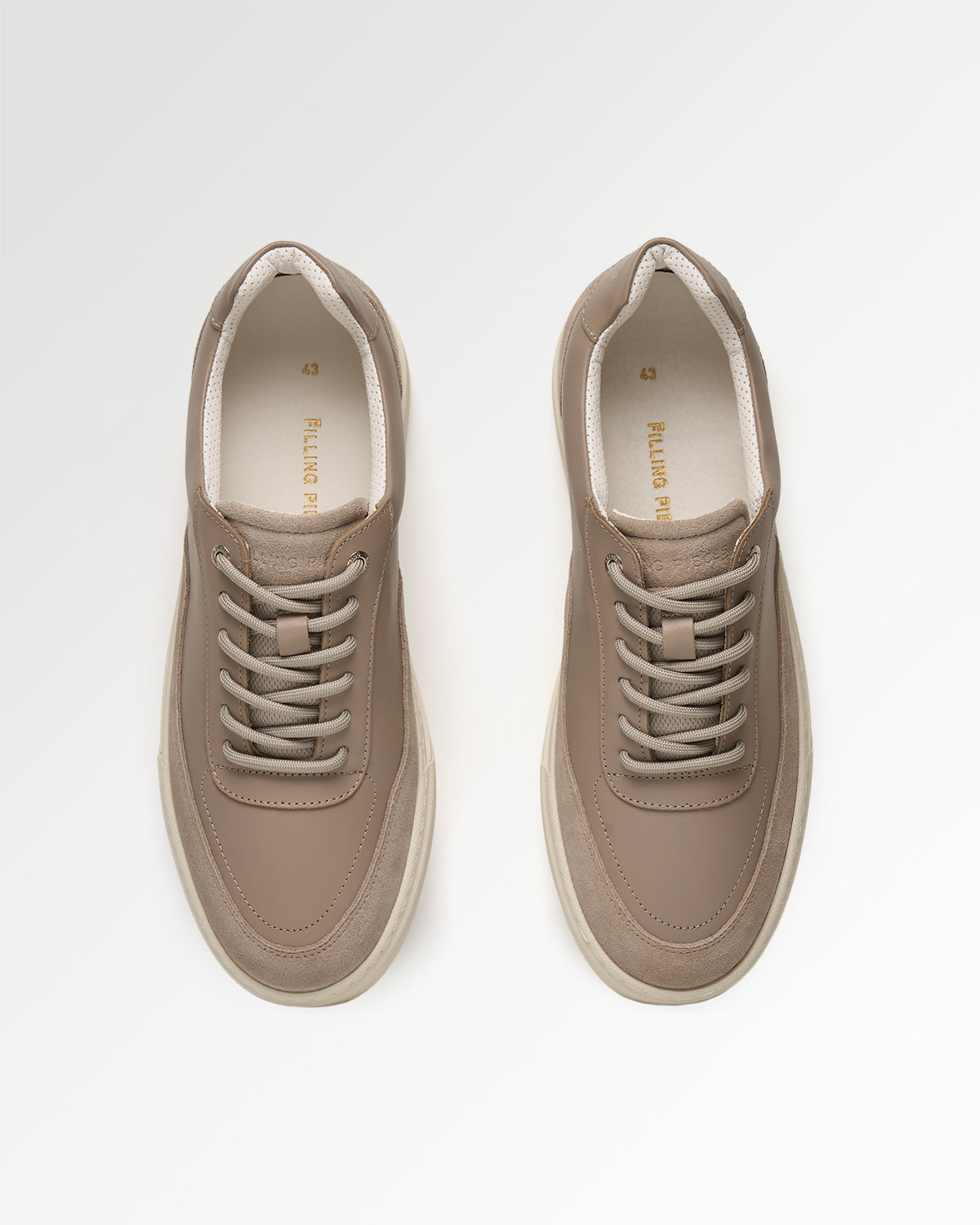 Filling Pieces Mondo Viera sneaker cuir pure homme