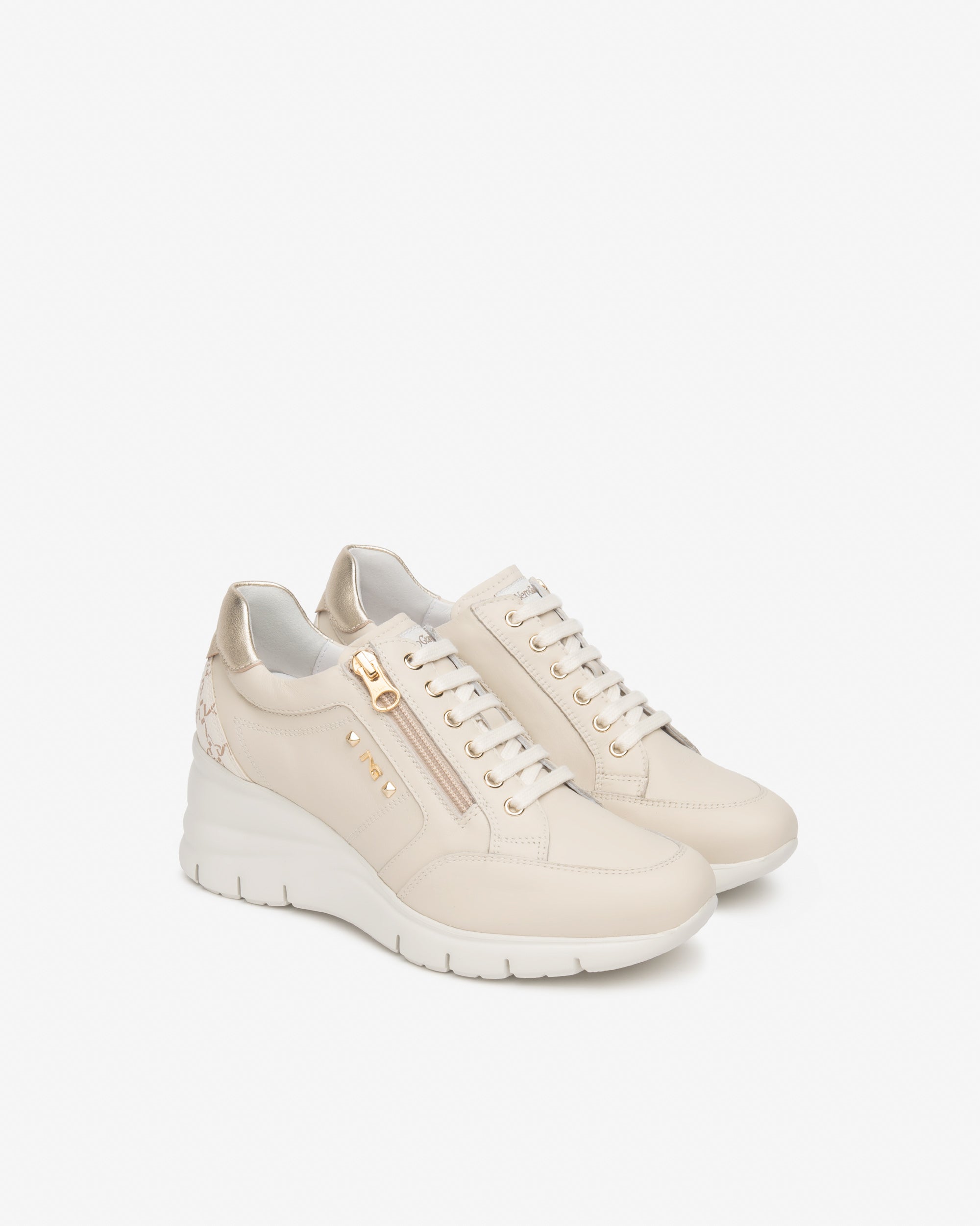 Nerogiardini Sneakers Femme Cuir Basket Confort