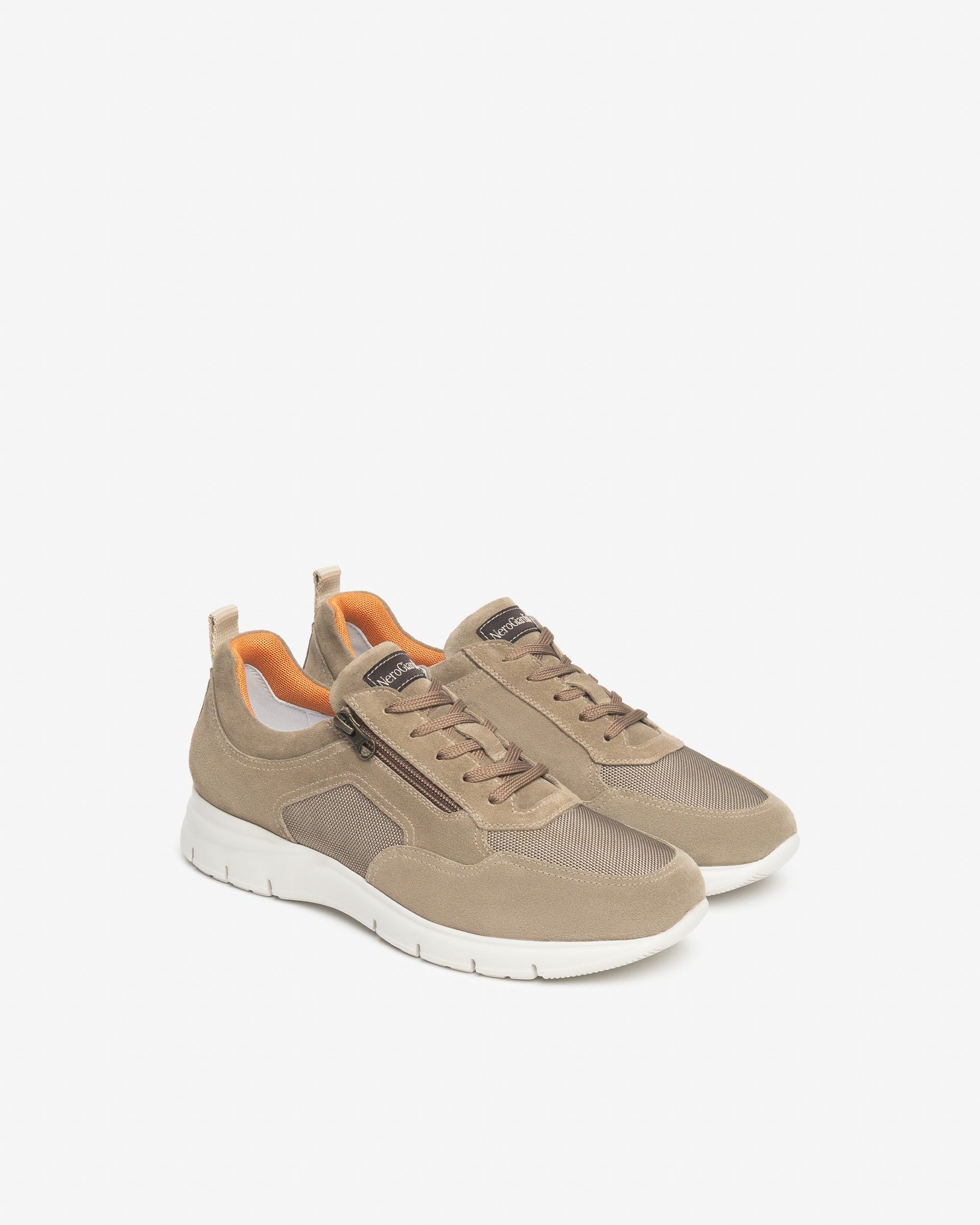 NeroGiardini Sneakers homme cuir toile memory 44