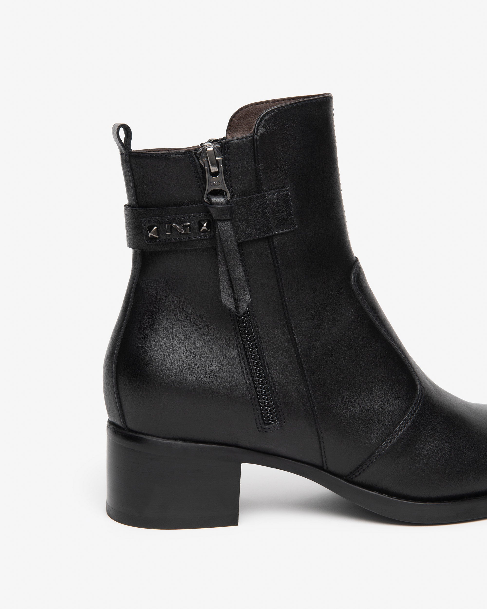 Nerogiardini Bottines Femme Cuir Talon 40 mm