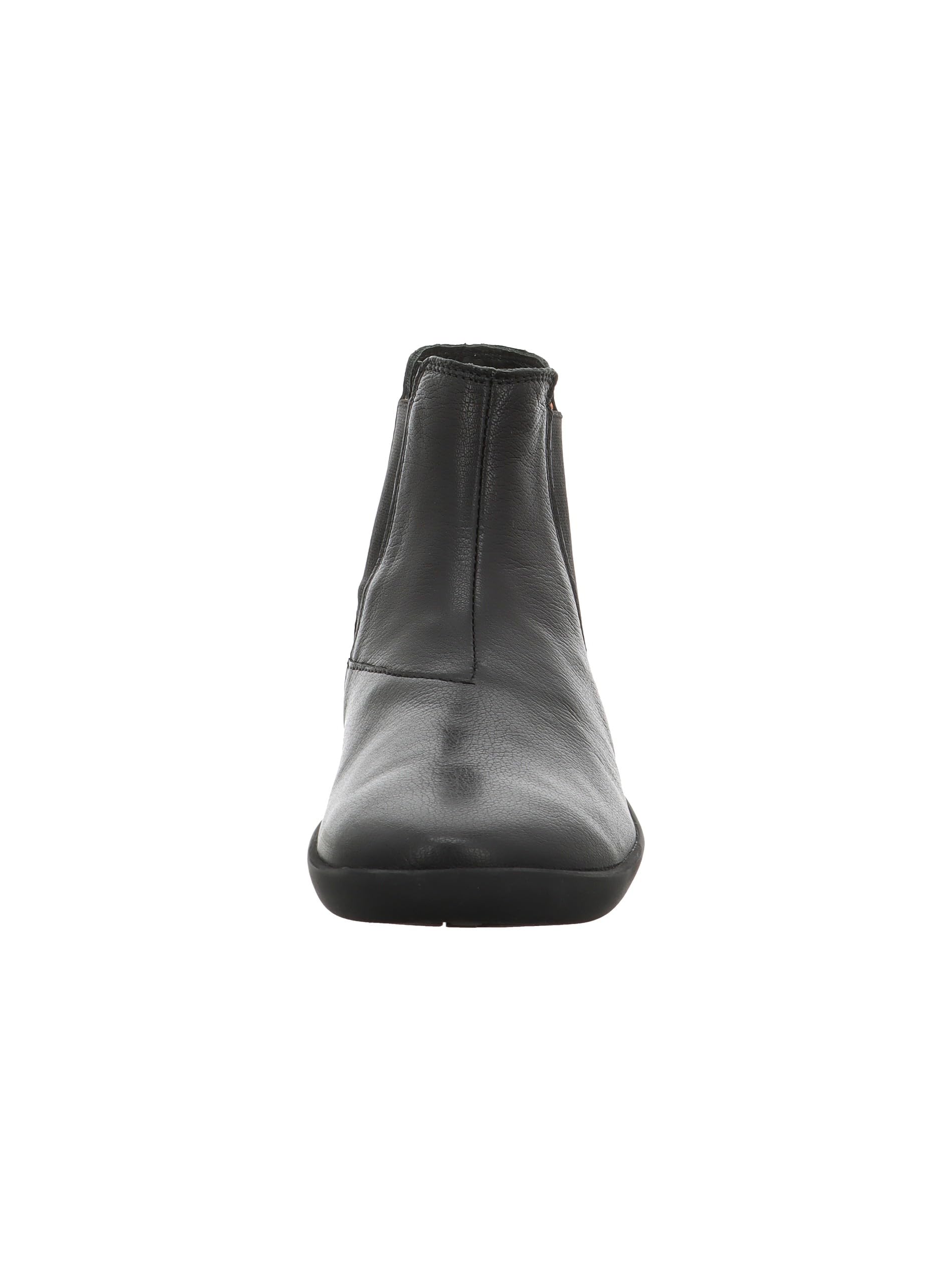 Think Derby chaussure femme cuir noir doublure cuir marche