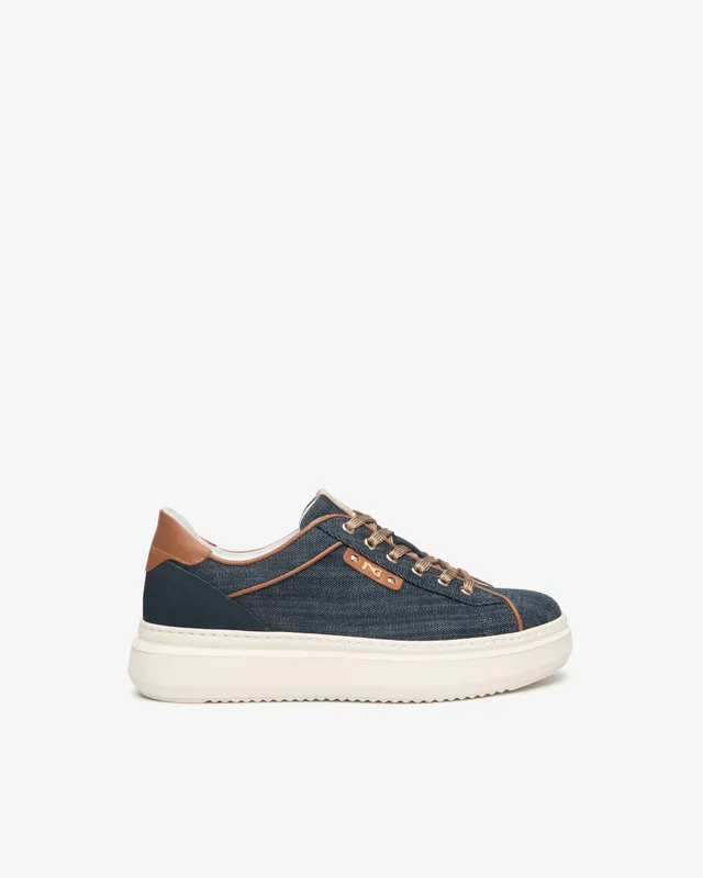 NeroGiardini Sneakers Femme Tissu Cuir 38