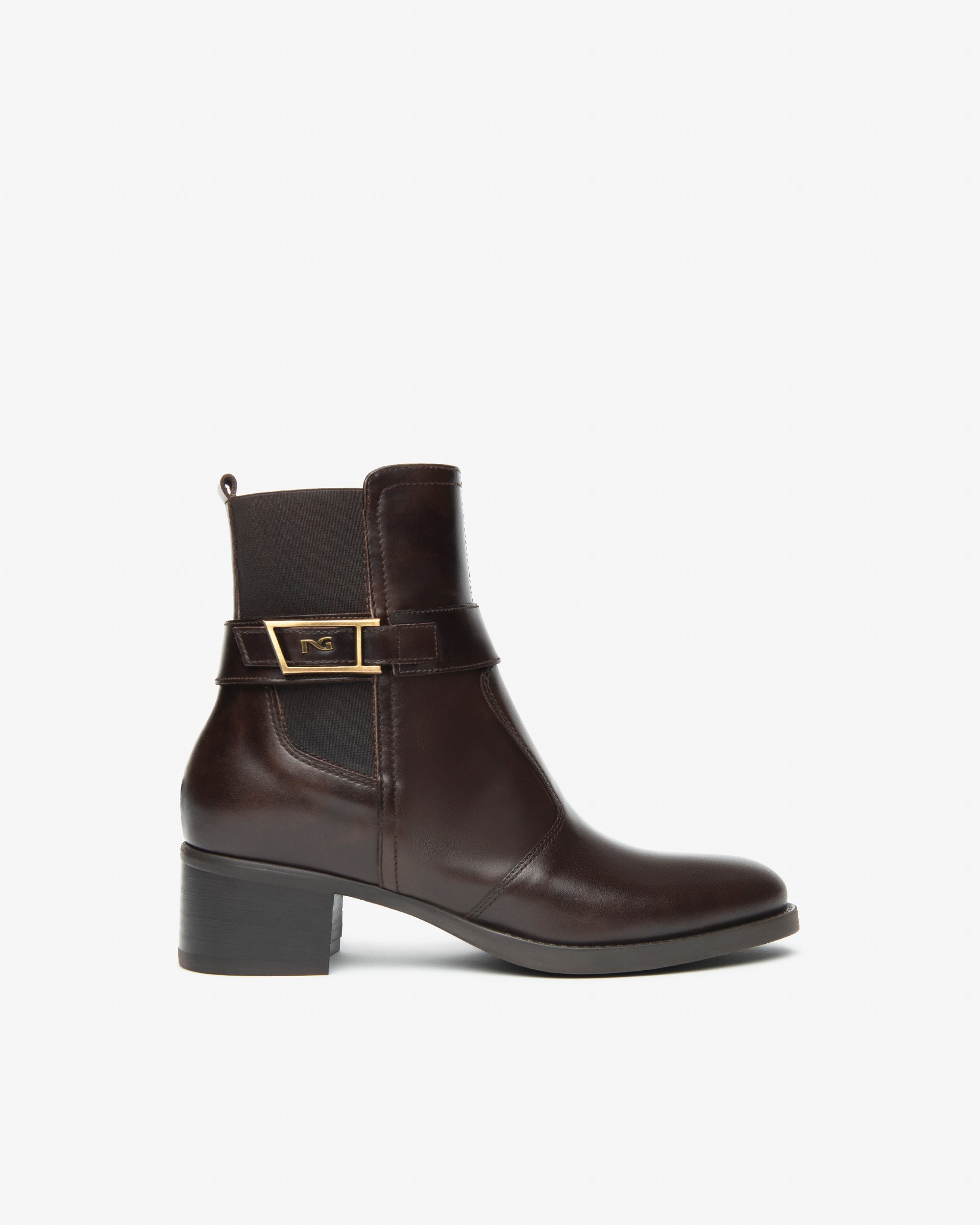 Nerogiardini Bottines cuir tissu femme DryGo