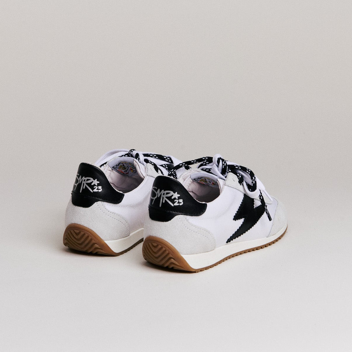 Semerdjian June D476 baskets blanc running vintage