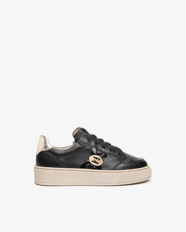 NeroGiardini Sneakers Teen Fille Cuir Vernis Zip