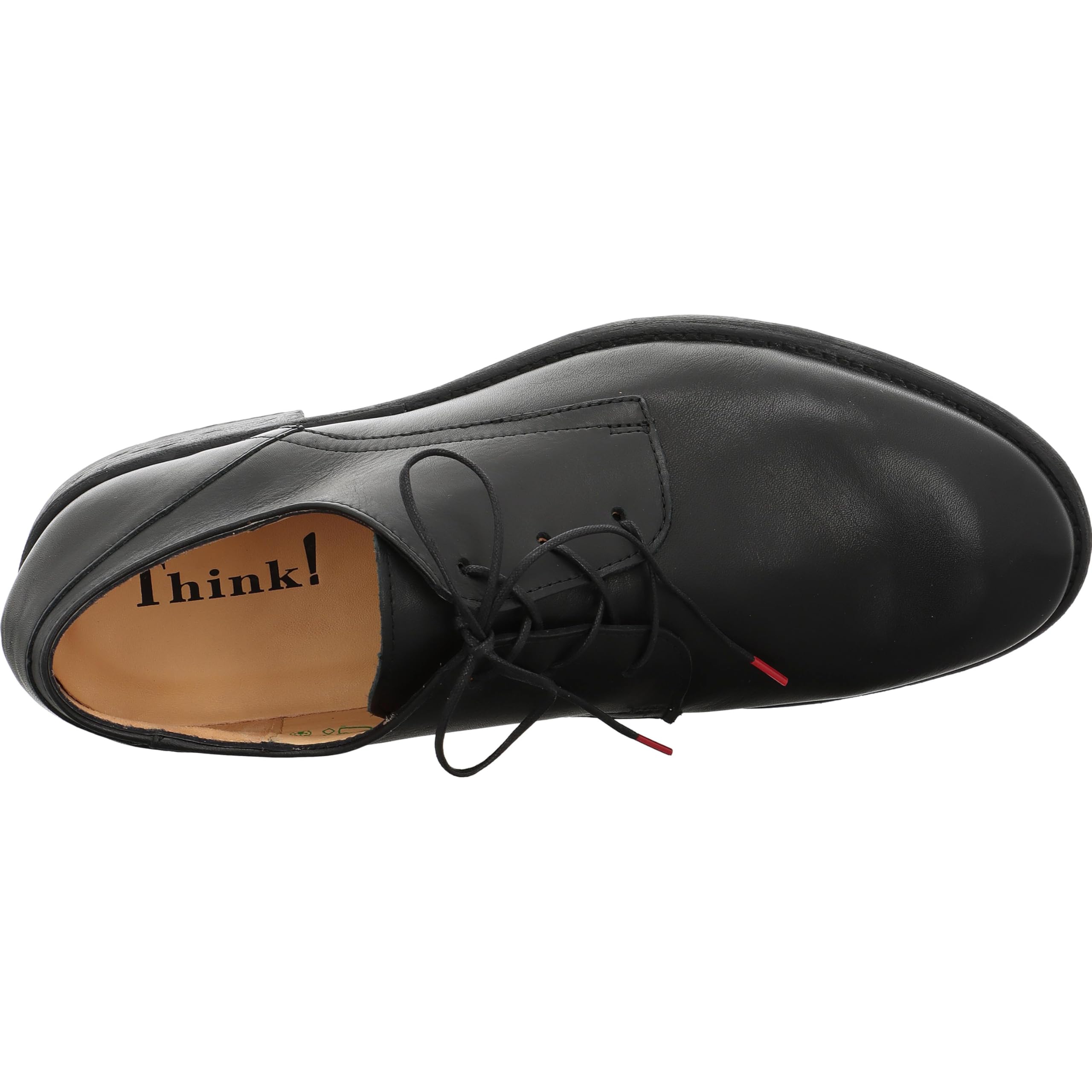 Think Civita chaussures basses homme cuir noir 42 EU