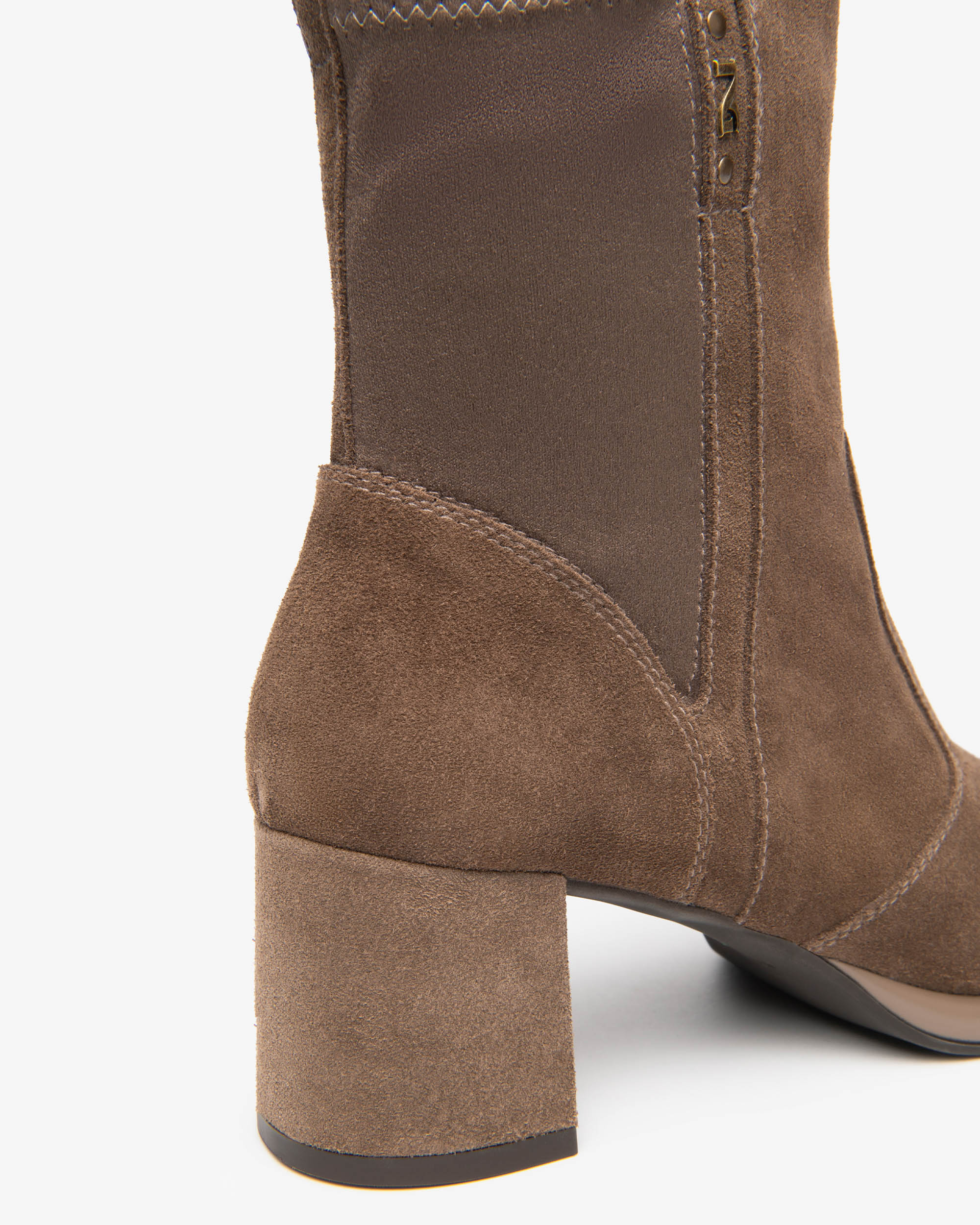 NeroGiardini Bottines Femme Velours Technique Talon 60 mm