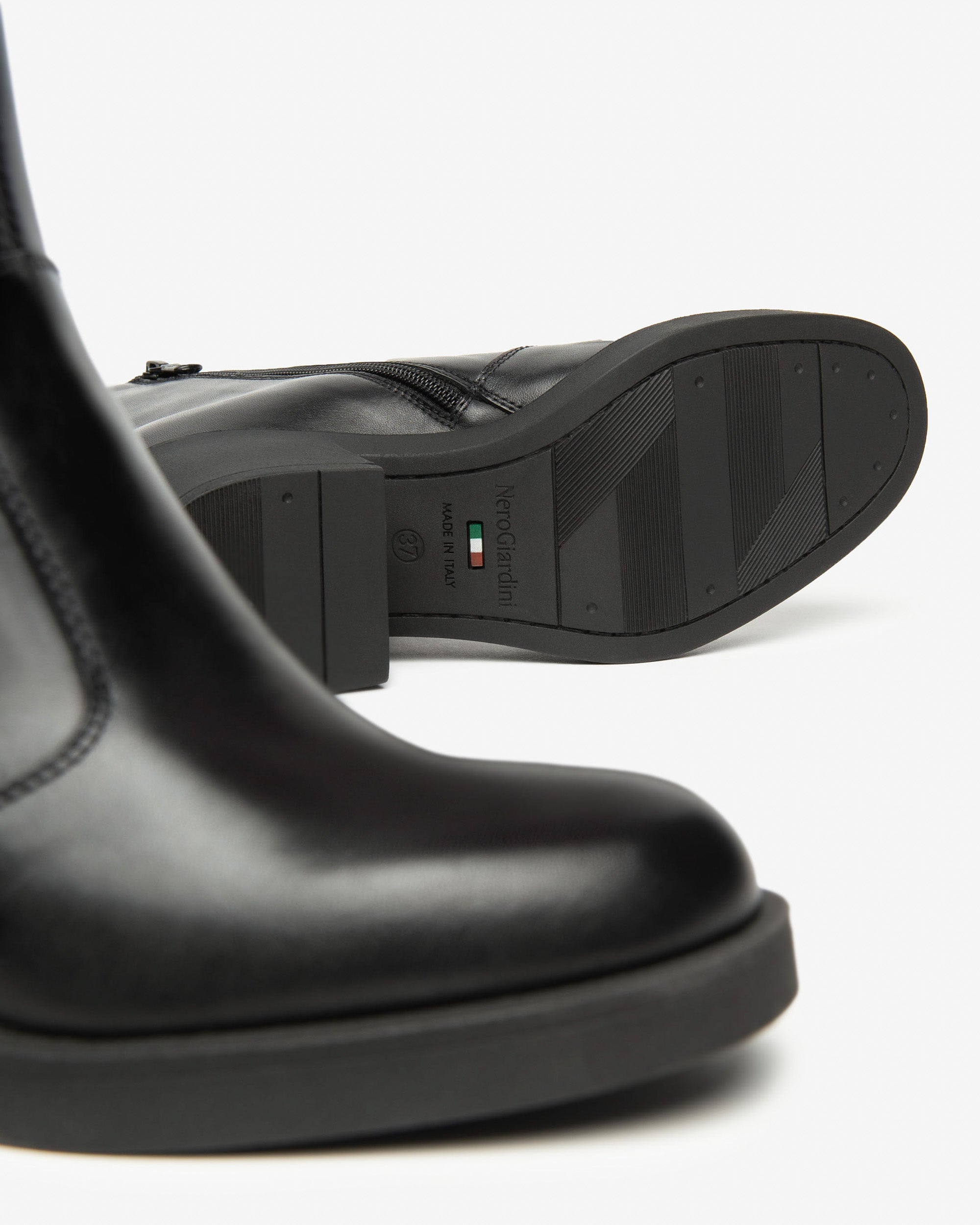 Nerogiardini Bottines Femme Cuir Automne Hiver Italie