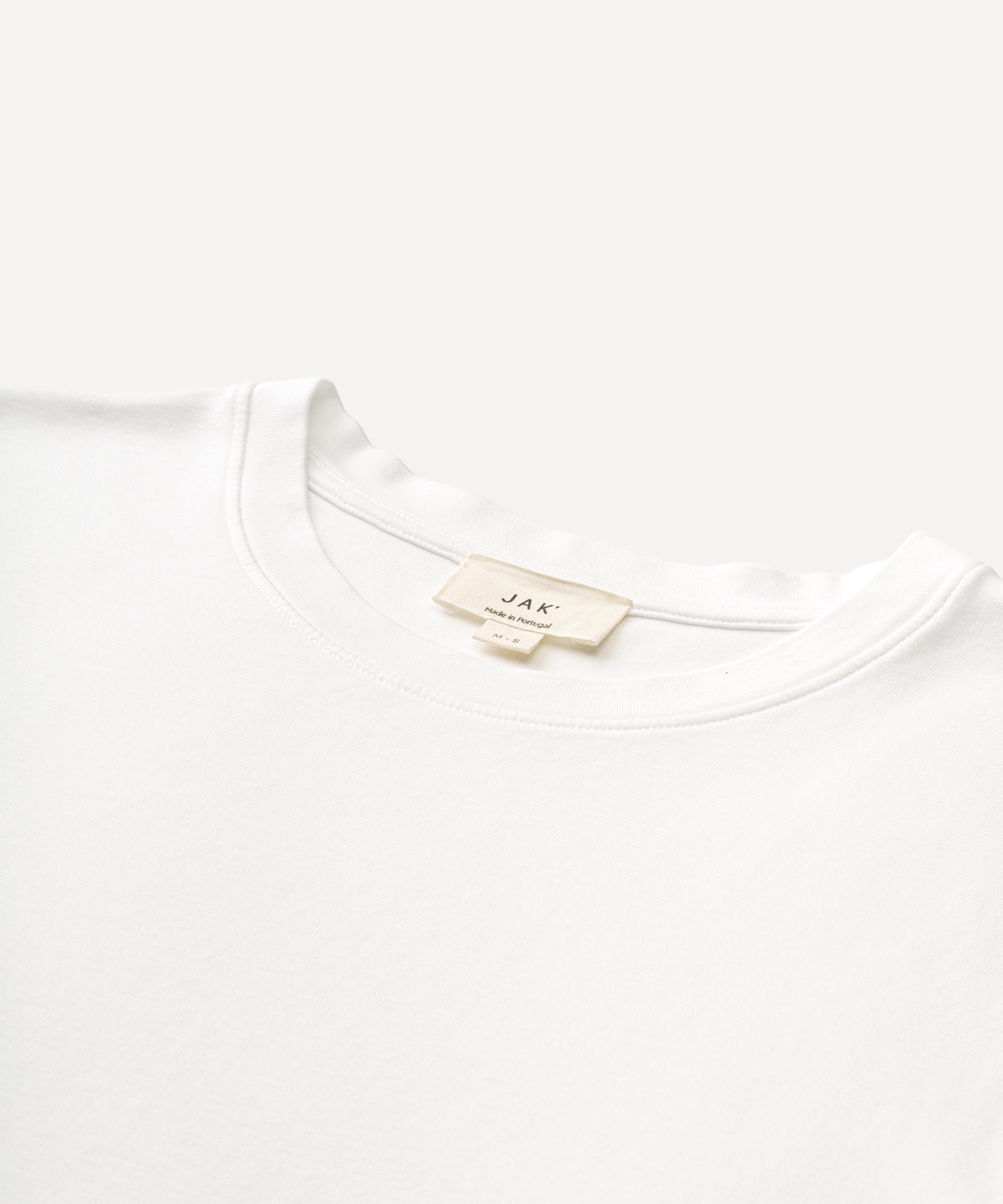 JAK T-Shirt 01 t-shirt homme blanc coton bio