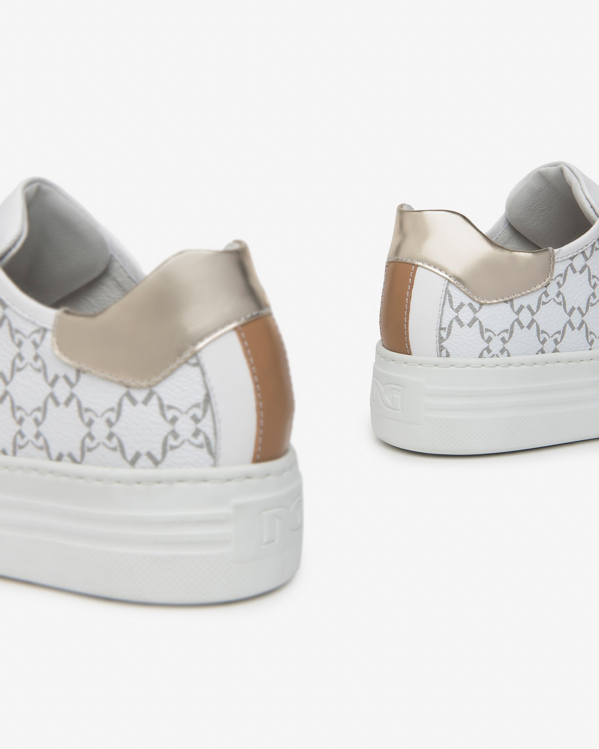 NeroGiardini sneakers cuir femme tissu technique