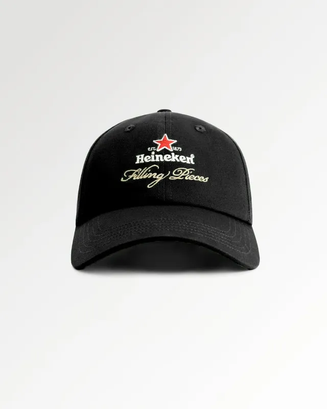Filling Pieces Heineken Casquette noire coton bio taille unique