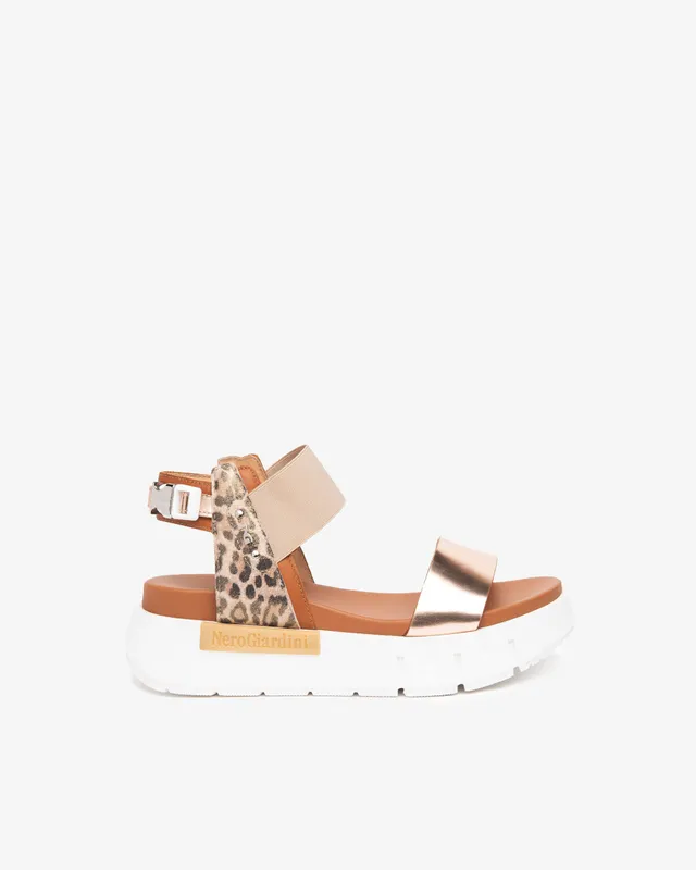 NeroGiardini Sandales Femme Cuir Été Confort