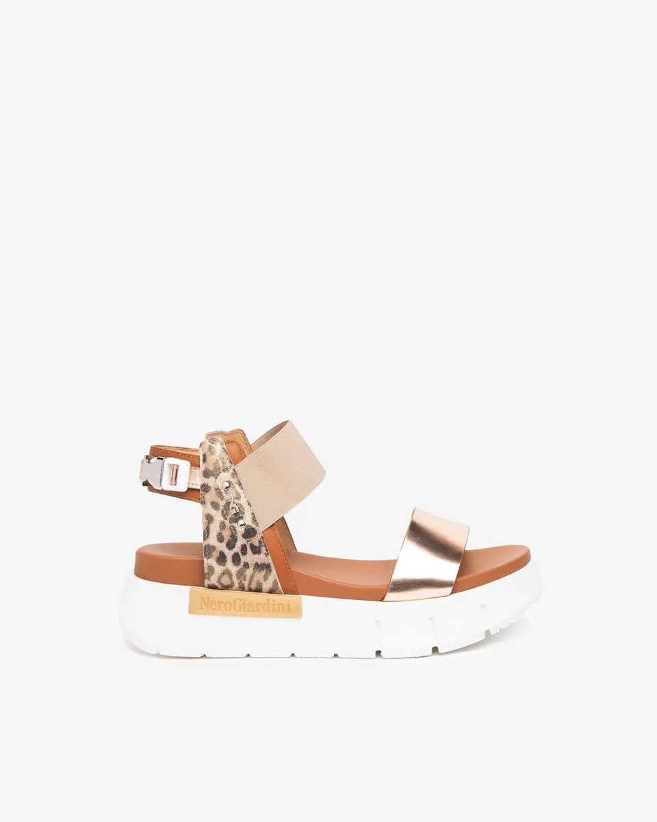 NeroGiardini Sandales Femme Cuir Été Confort