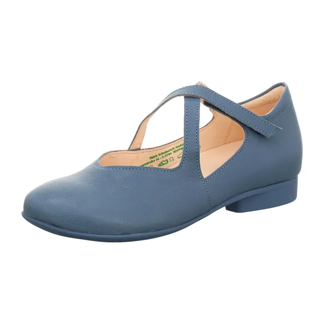 Think Guad2 Ballerine Femme Denim 8020 Cuir