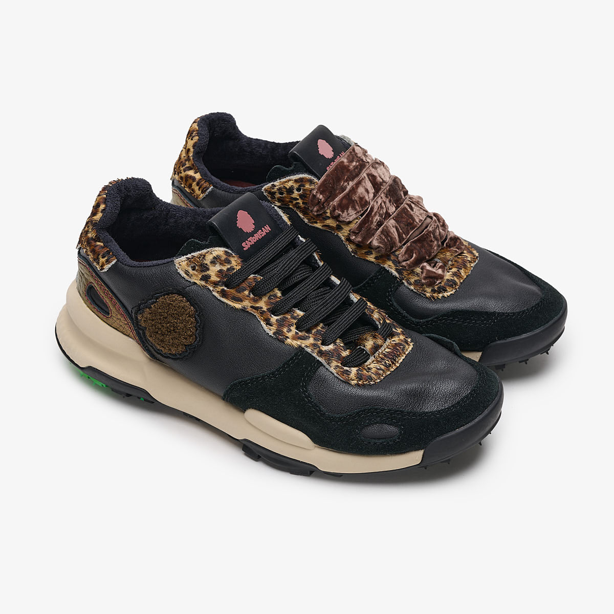 Satorisan Chacrona Premium Black Leopard baskets