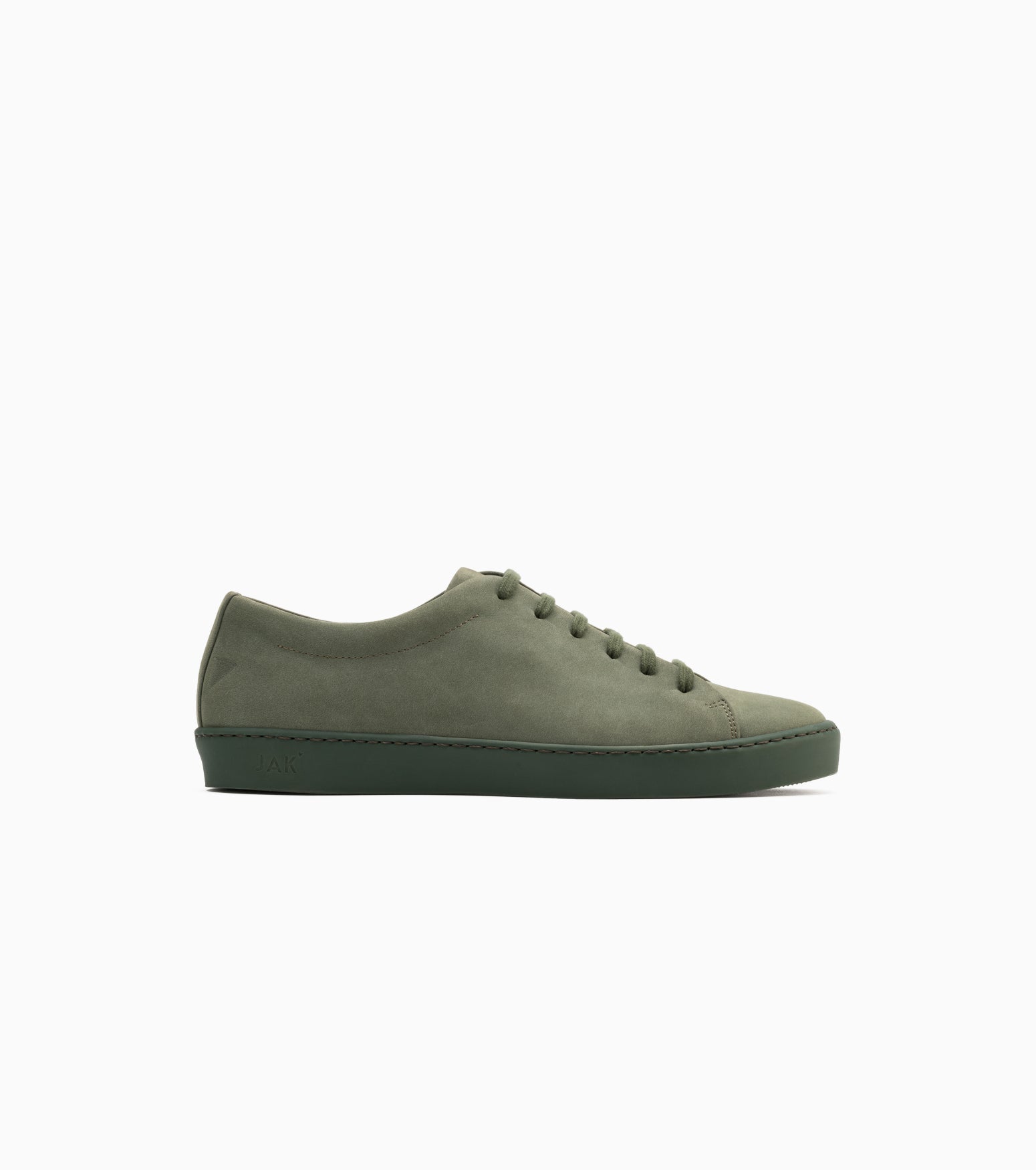 JAK Royal Nubuck baskets nubuck vert bouteille 39