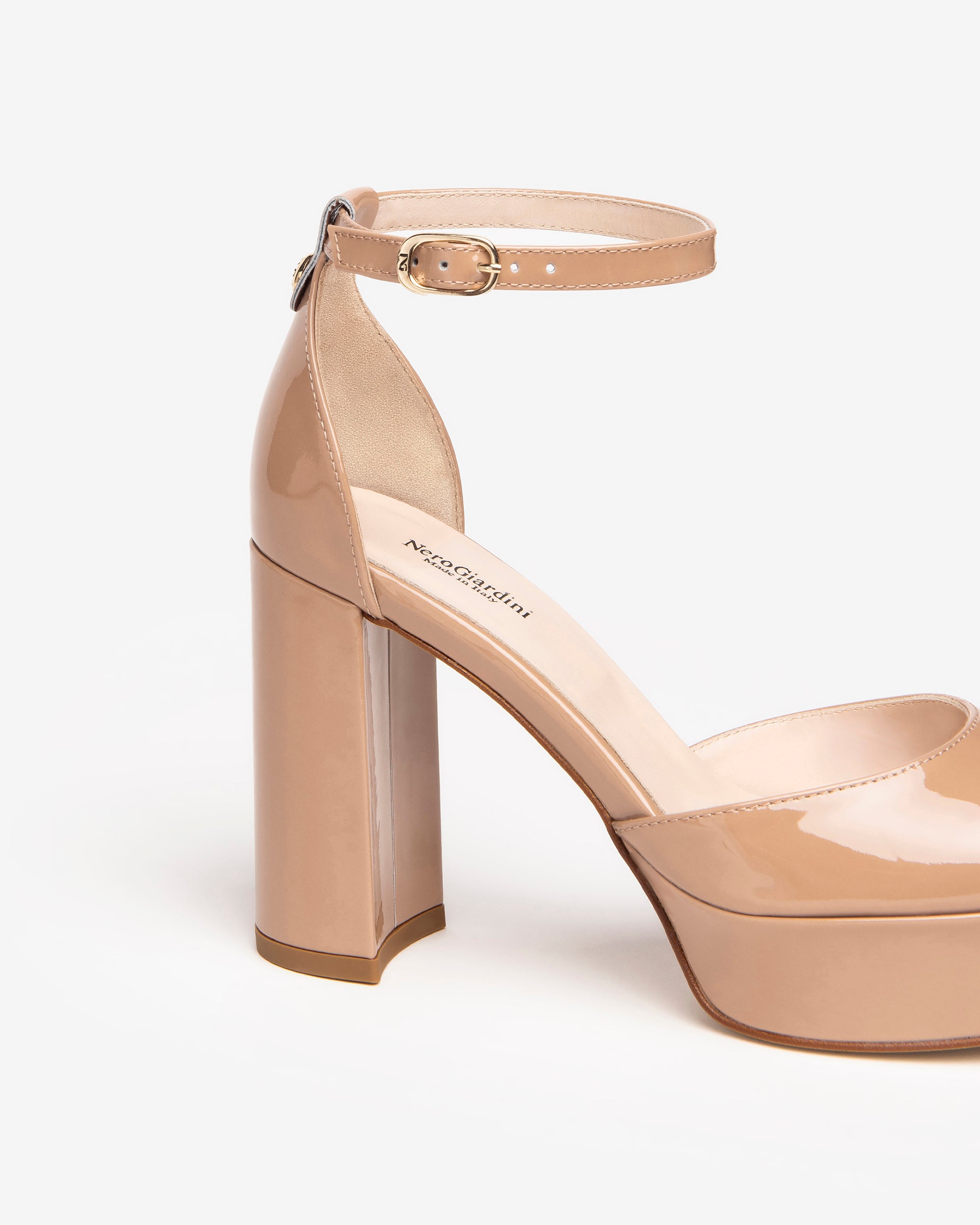 NeroGiardini Escarpins femme vernis confort Made in Italy
