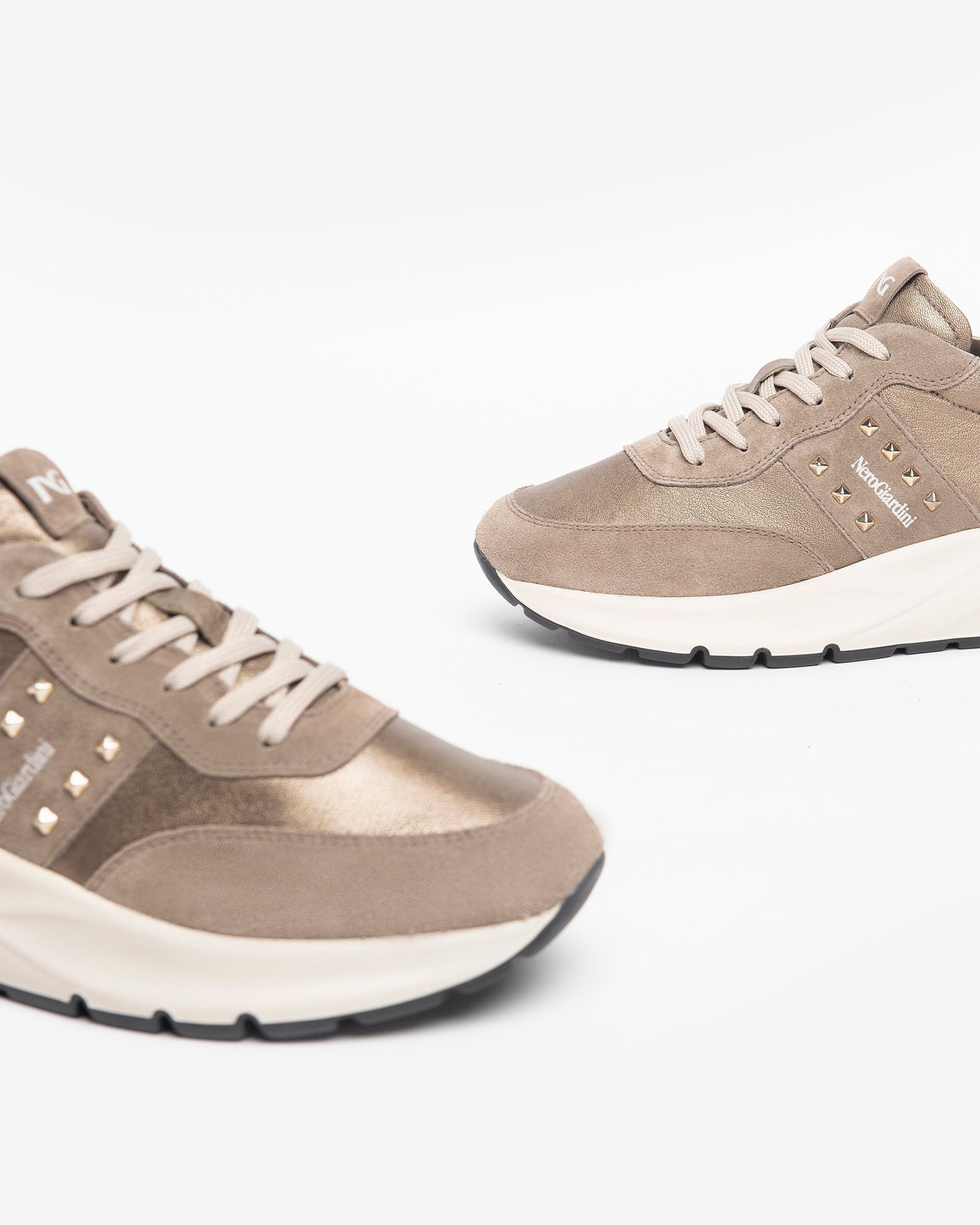 Nerogiardini Sneakers cuir velours femme 38 confort