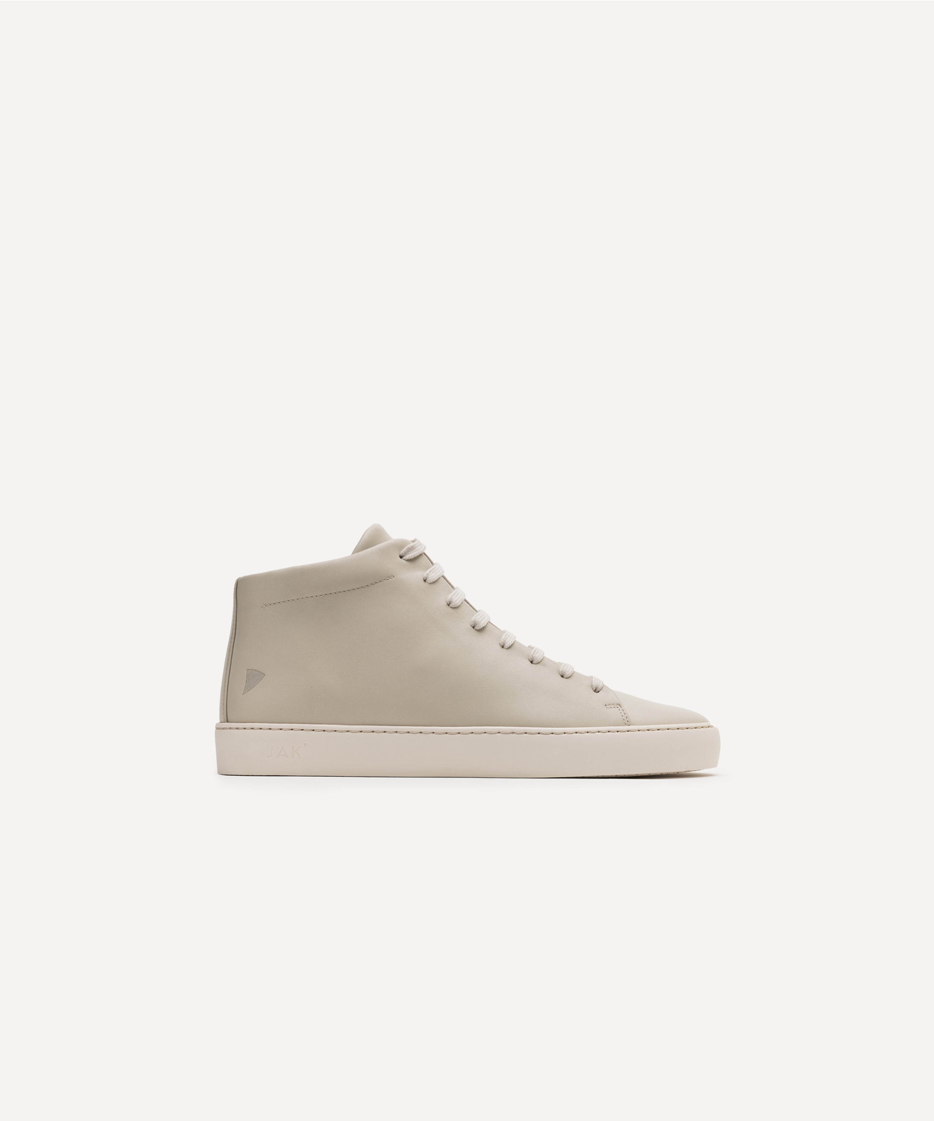 JAK Royal Hi Sneakers Montantes Cuir Dust Beige