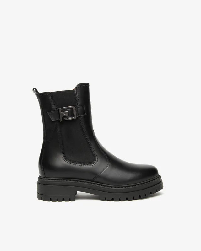 NeroGiardini Bottines Chelsea cuir femme semelle DryGo Memory