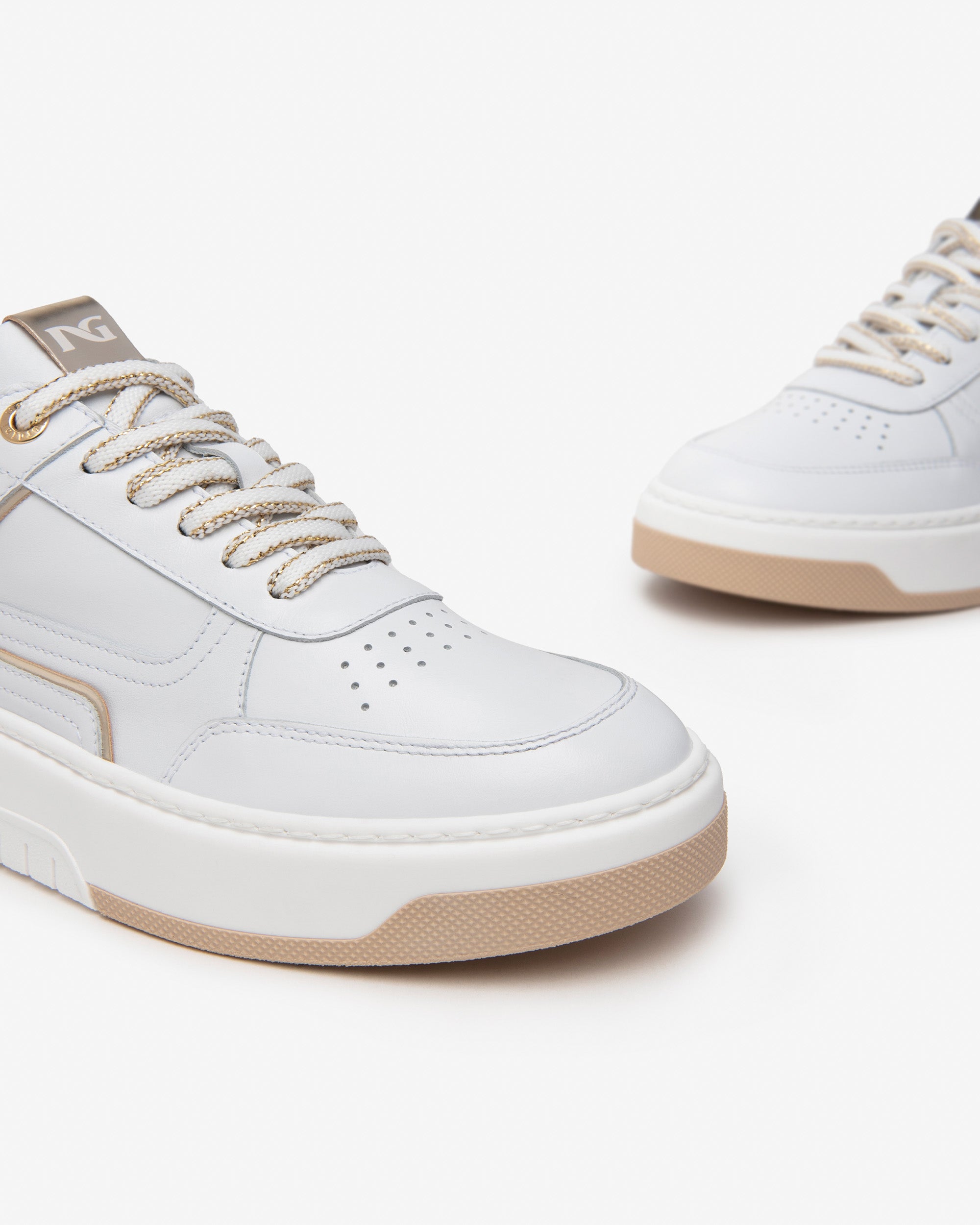 NeroGiardini Sneakers Baskets Cuir Femme DryGo Italie