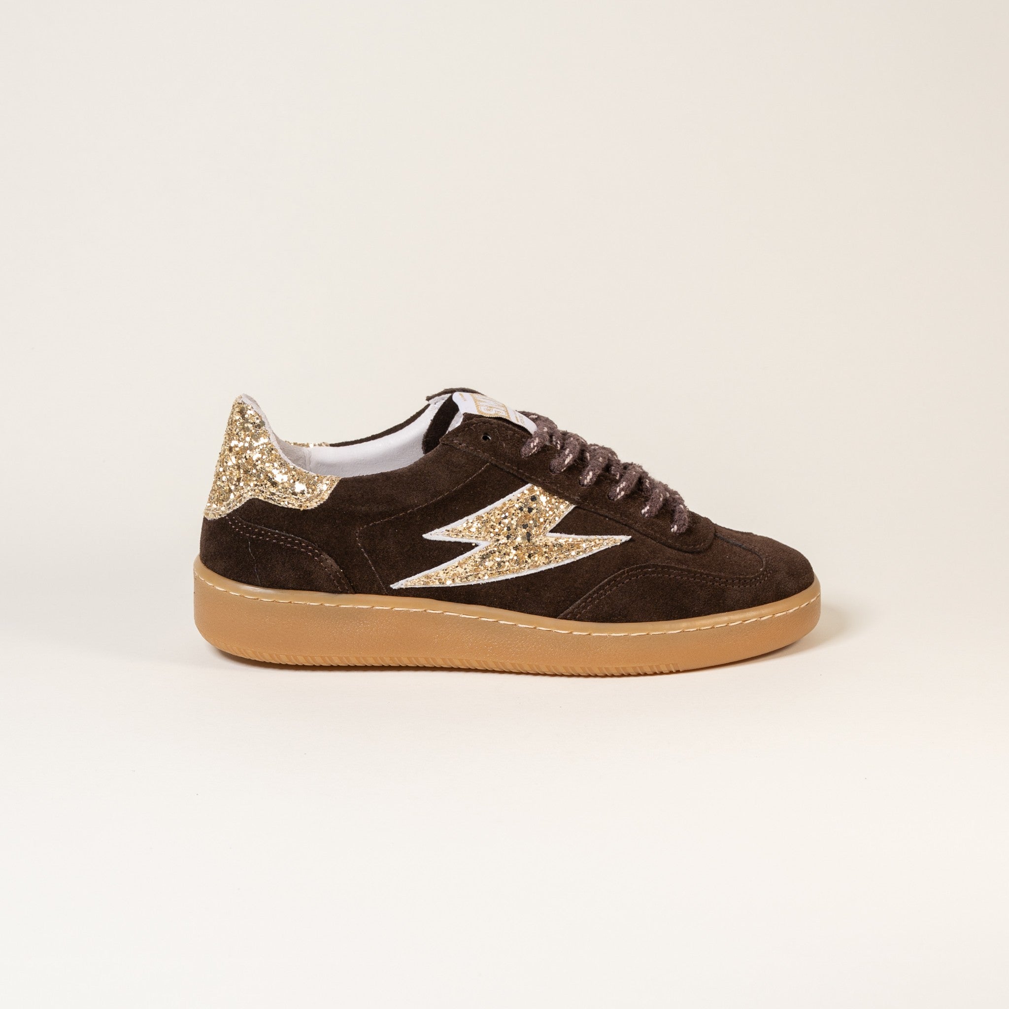 Semerdjian Lee E433 baskets marron or daim