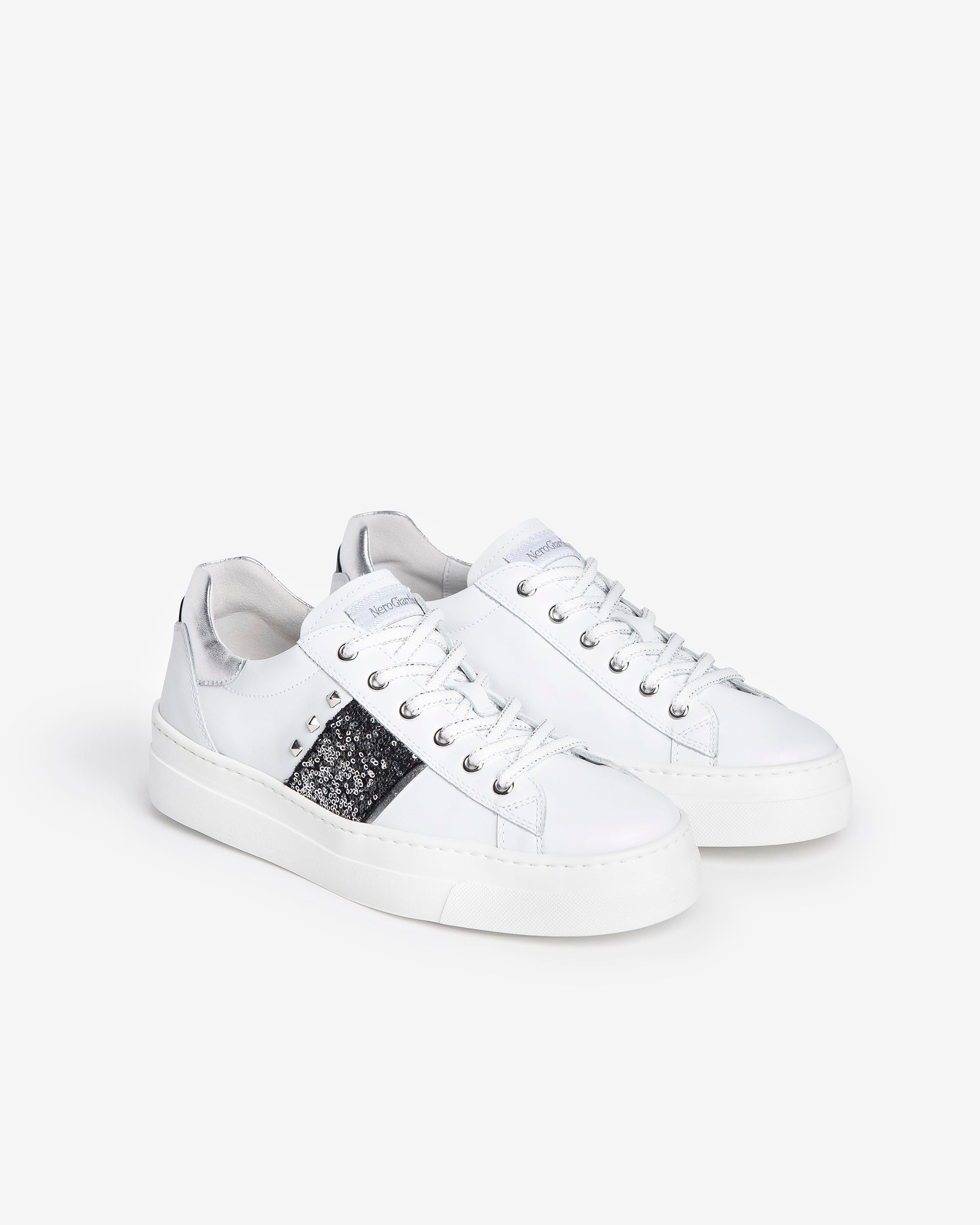 NeroGiardini Sneakers Femme Cuir DryGo Confort 38