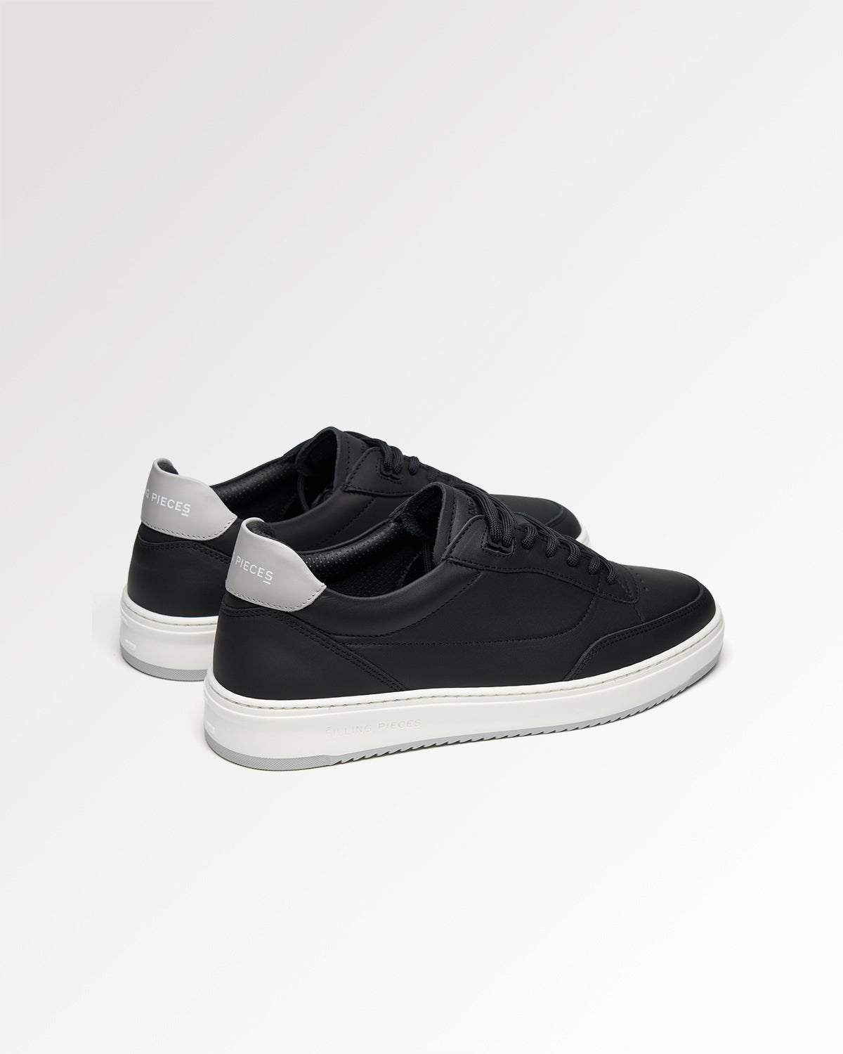 Filling Pieces Mondo Trim Sneakers Cuir Noir Homme 42