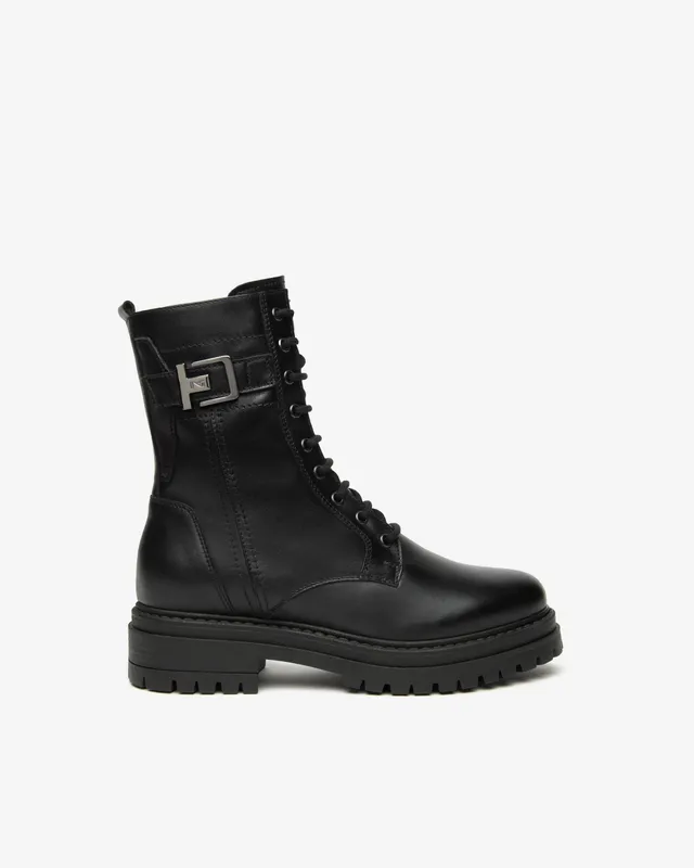 NeroGiardini Bottines Motardes Femme Cuir Rangers