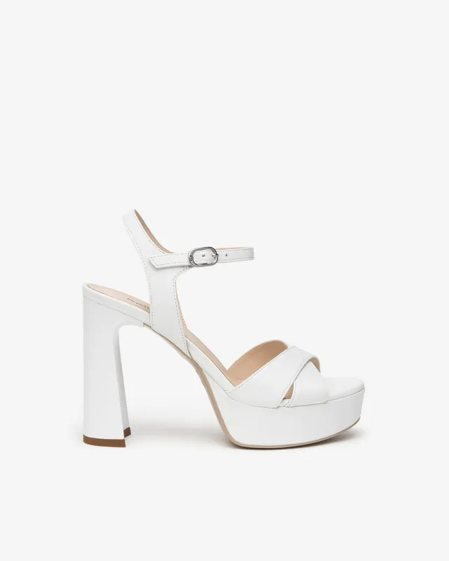 NeroGiardini Sandales Femme en Cuir sandales cuir été