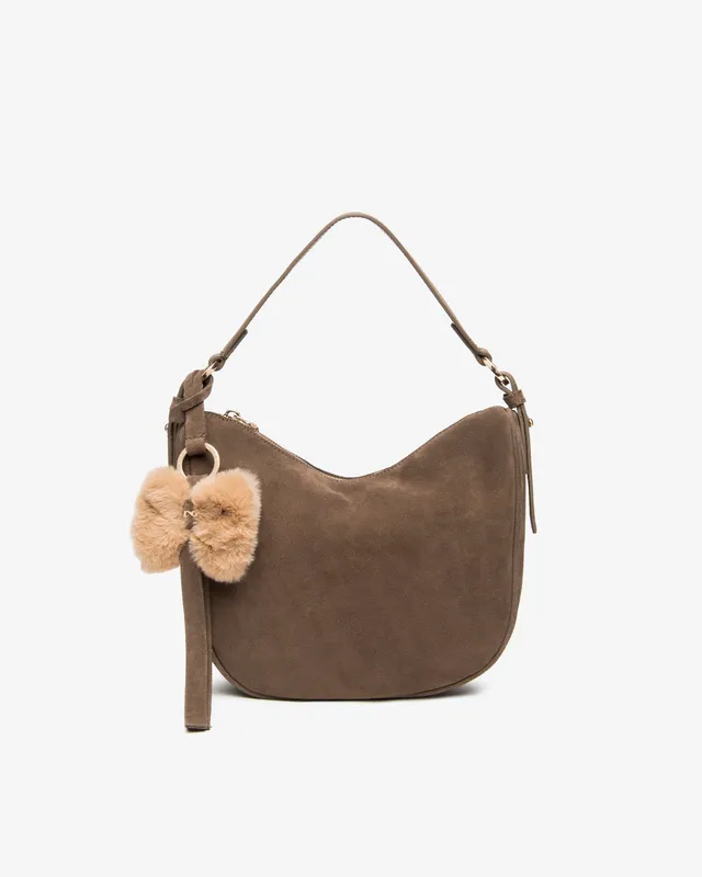 Nerogiardini Sacs Besace Cuir Femme PZ Daim Hobo