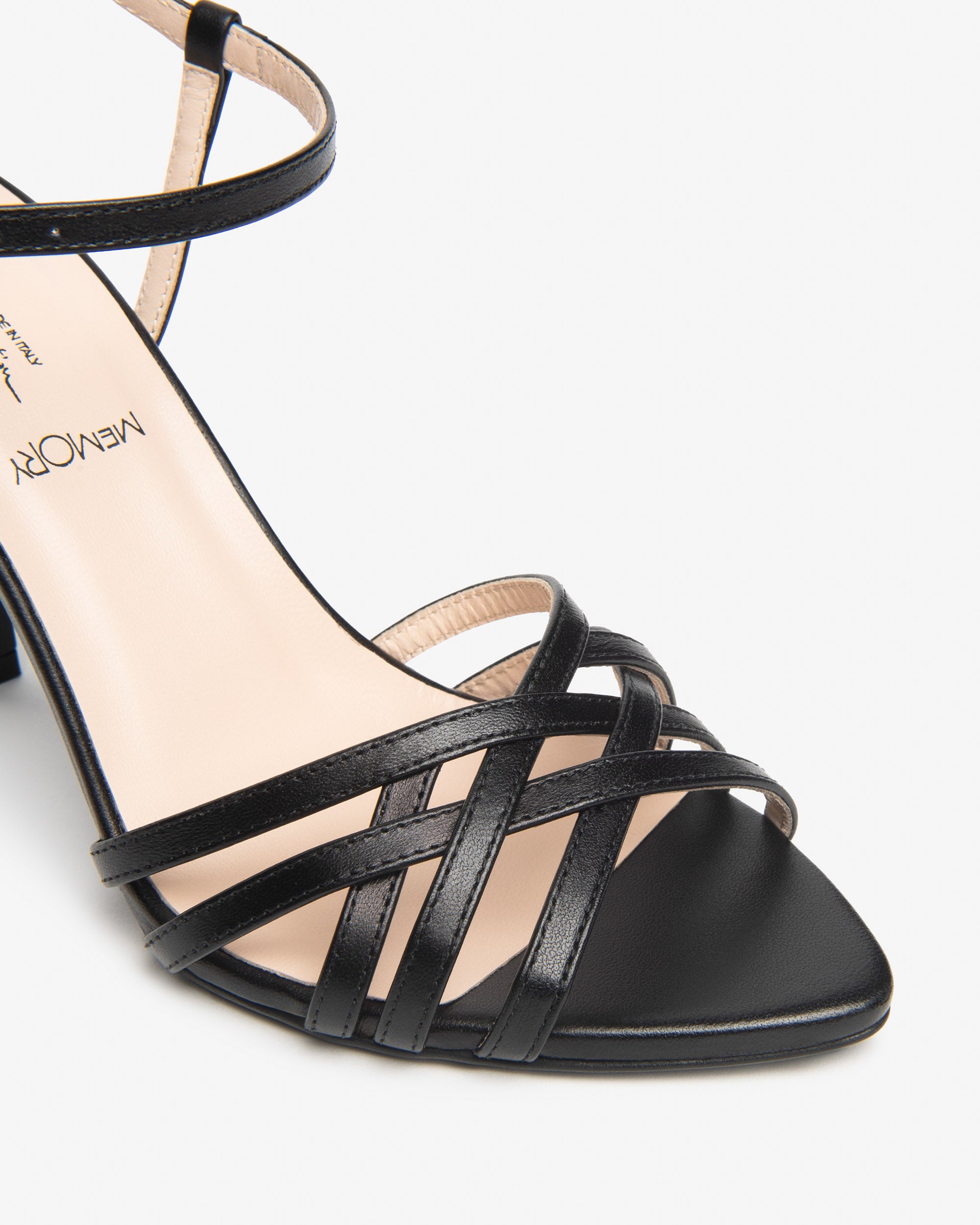 NeroGiardini Sandales Femme en Cuir Premium Mariage