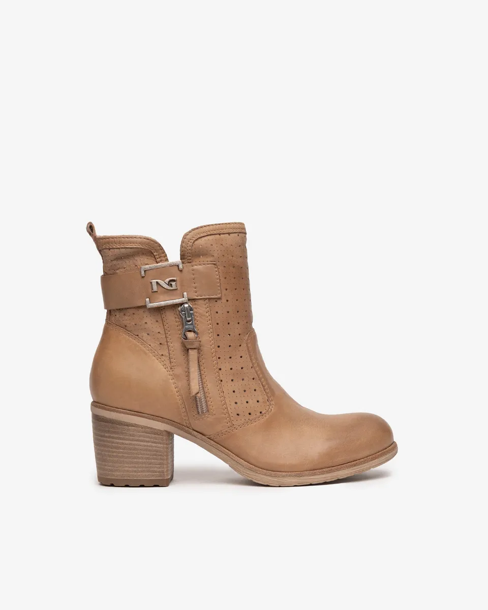 NeroGiardini Bottines Santiags Cuir Velours Femme 35-41