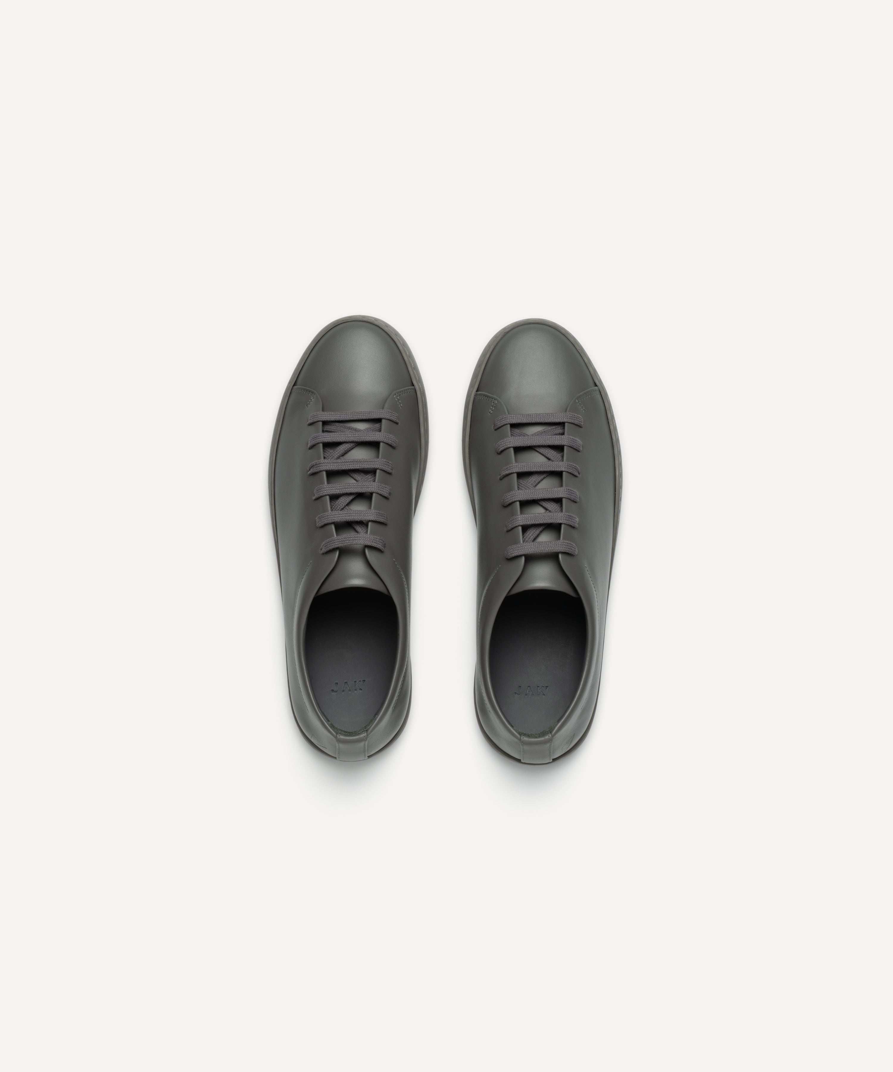 JAK Royal All Grey sneakers cuir tout gris