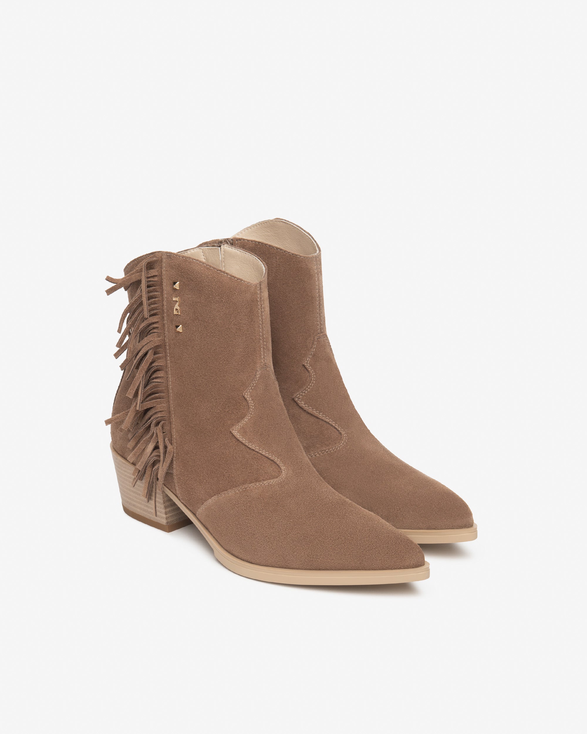 NeroGiardini Bottines Femme Cuir Velours 35-41 Confort