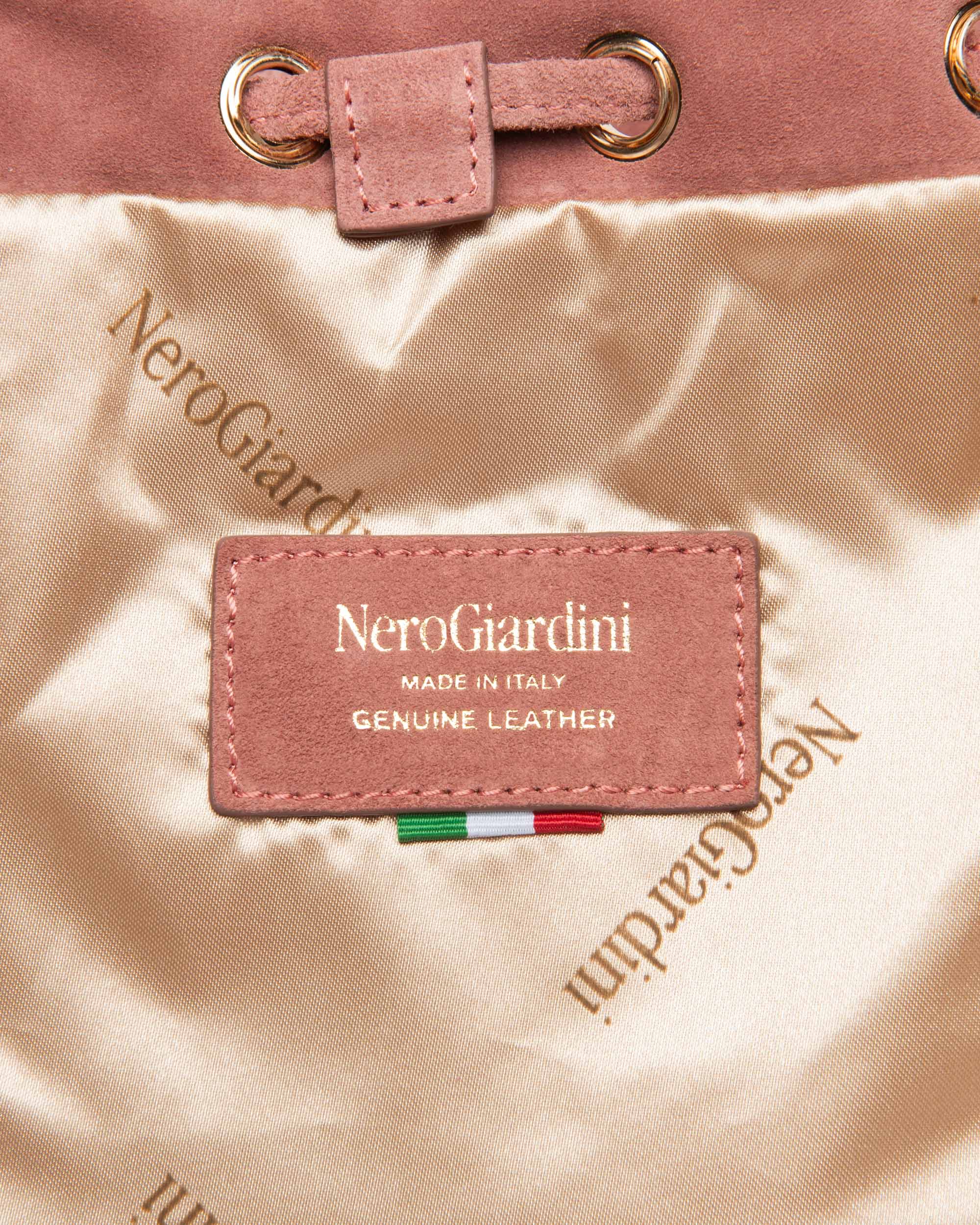 NeroGiardini Sacs Femme Sac Seau Cuir Velours Été