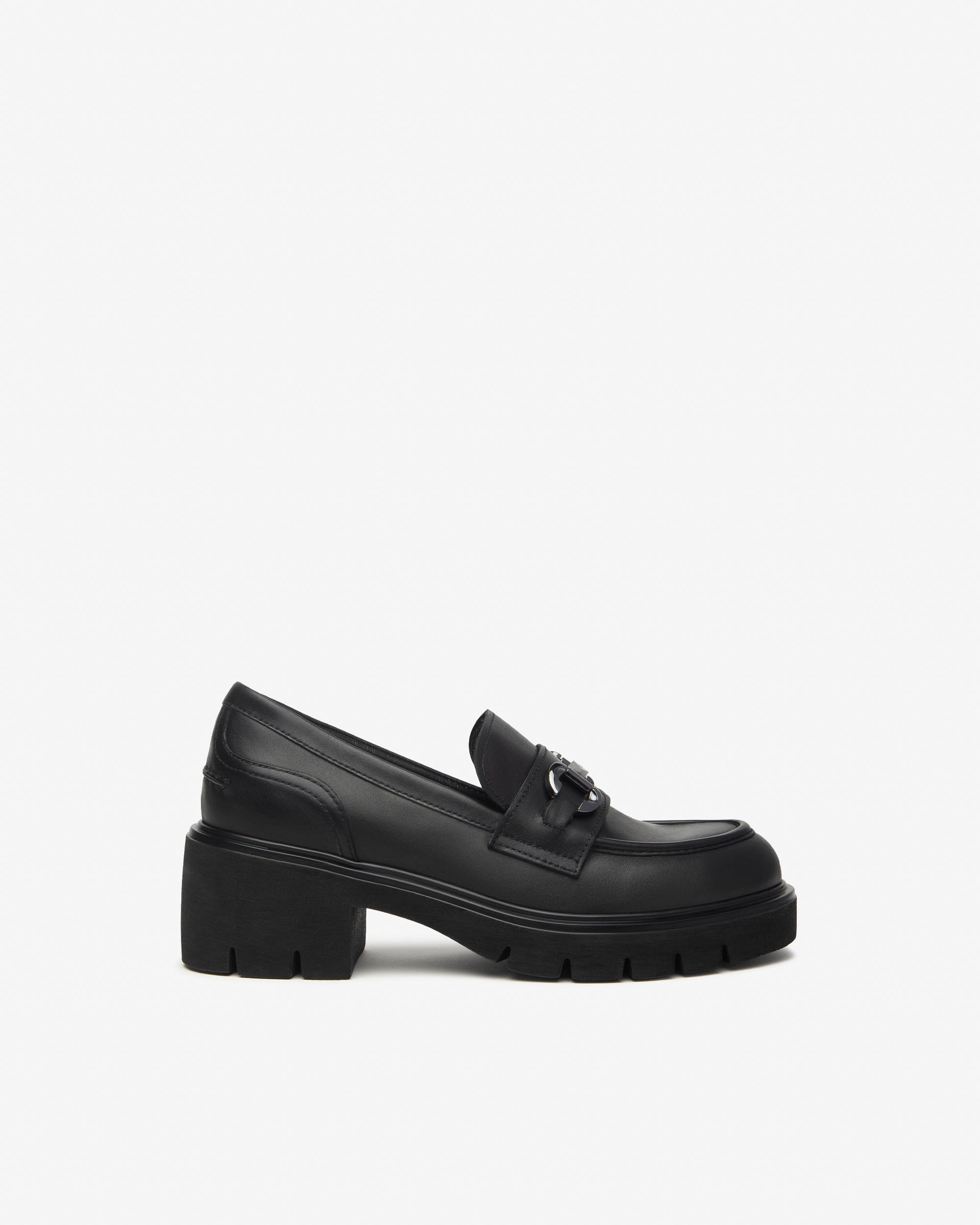 NeroGiardini Mocassins Femme Cuir Talon 60 mm